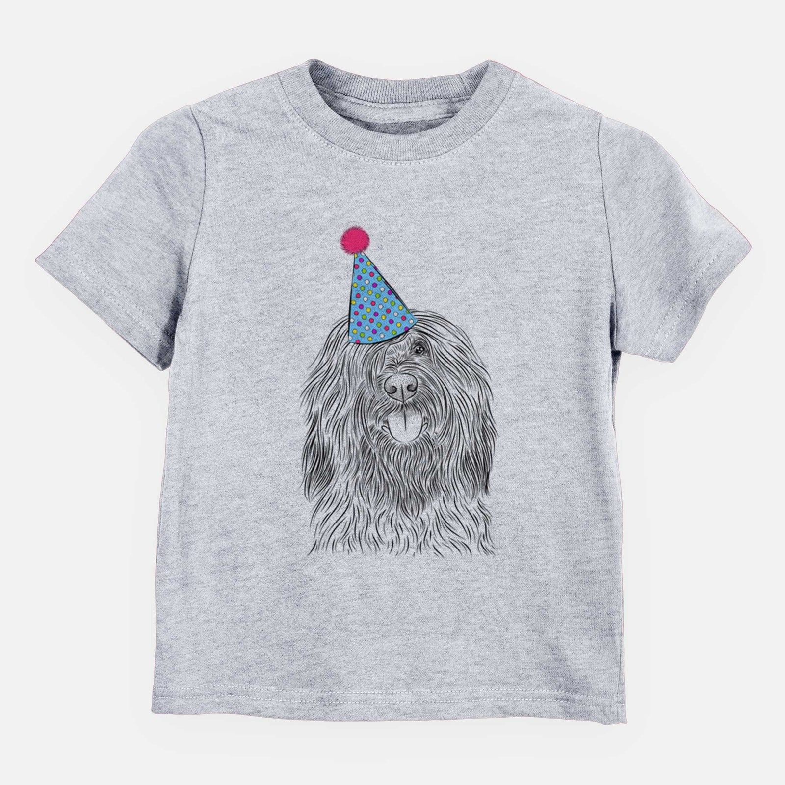 Birthday Bundy the Briard - Kids/Youth/Toddler Shirt