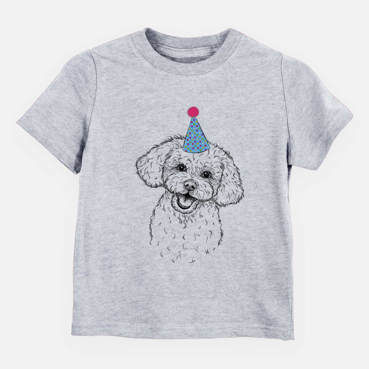 Birthday Caesar the Bichon Frise - Kids/Youth/Toddler Shirt