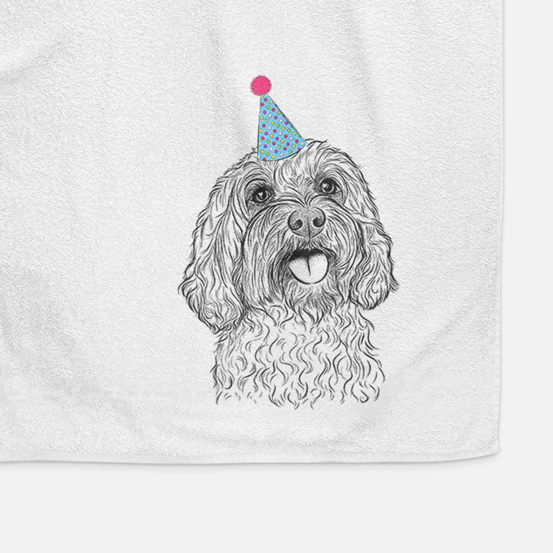 Cali the Cavapoo Decorative Hand Towel