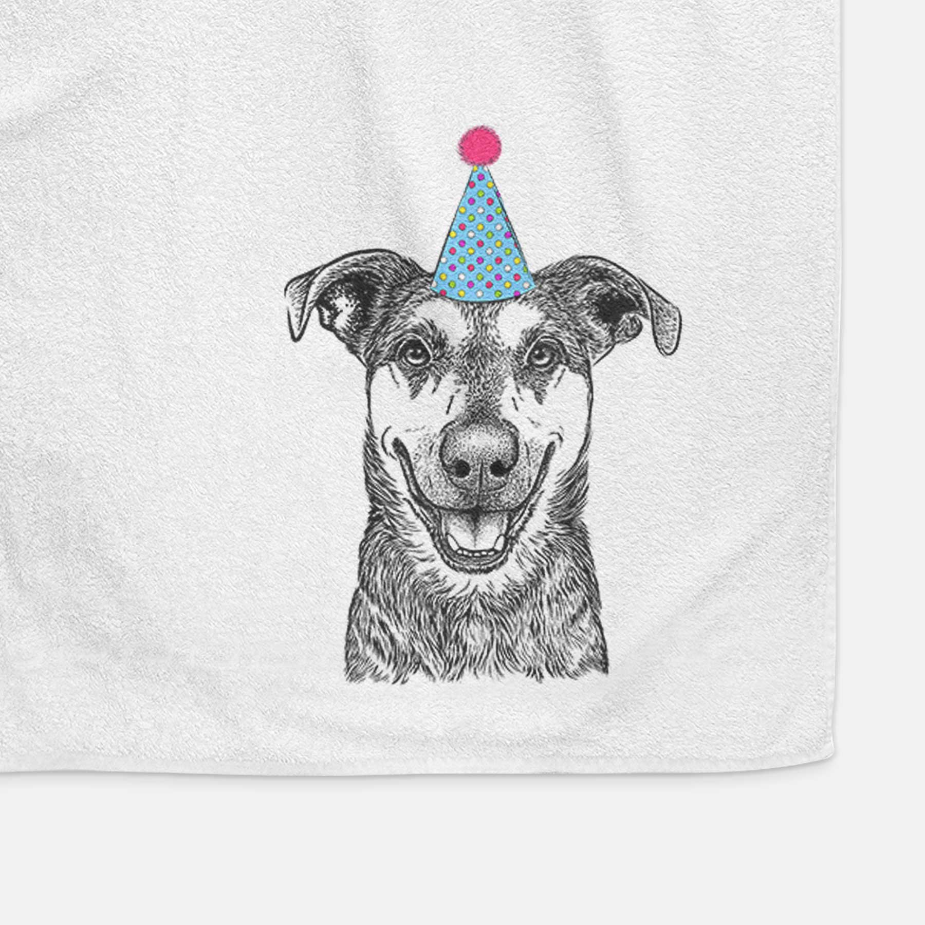 Case the Mixed Breed Decorative Hand Towel