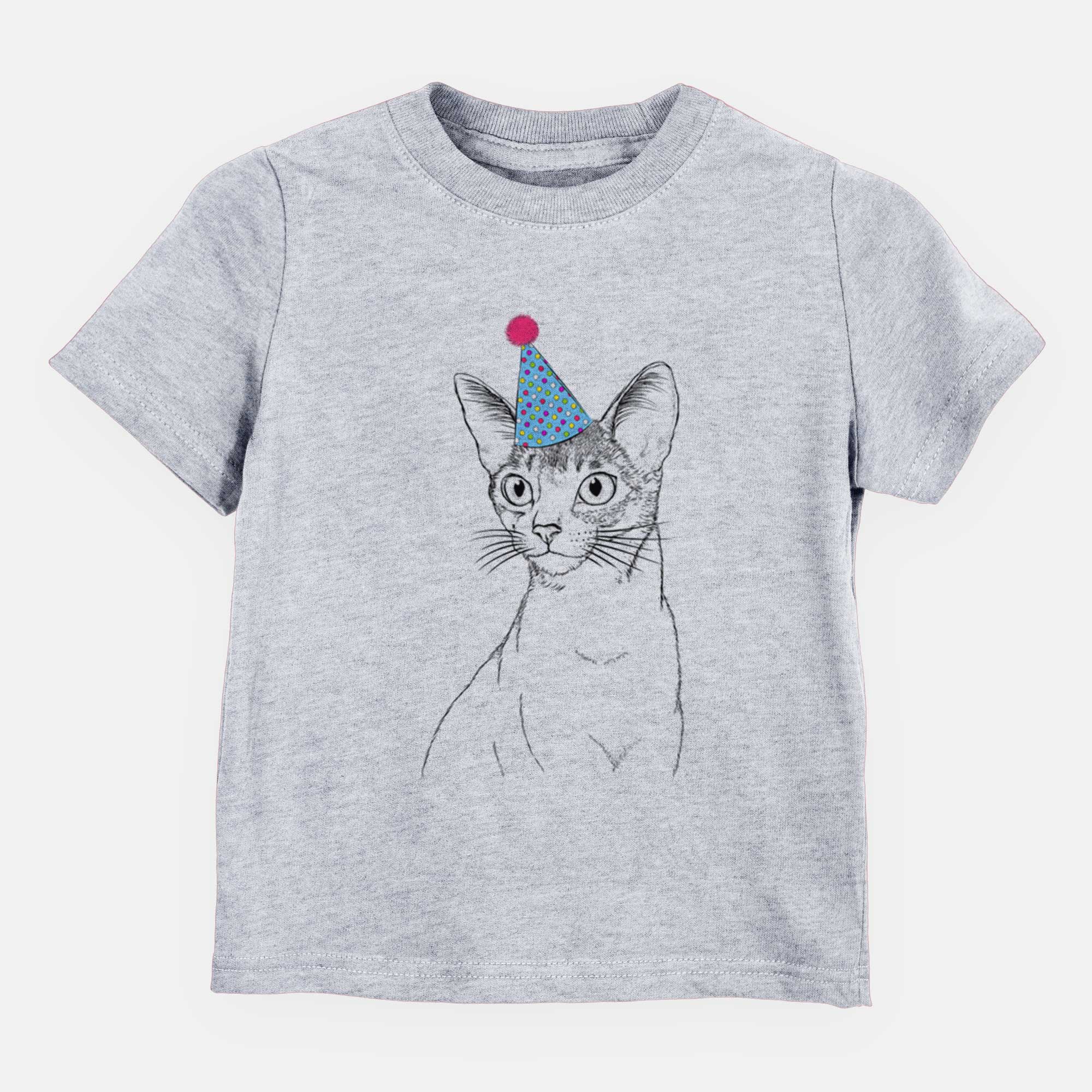 Birthday Cedric the Abyssinian Cat - Kids/Youth/Toddler Shirt