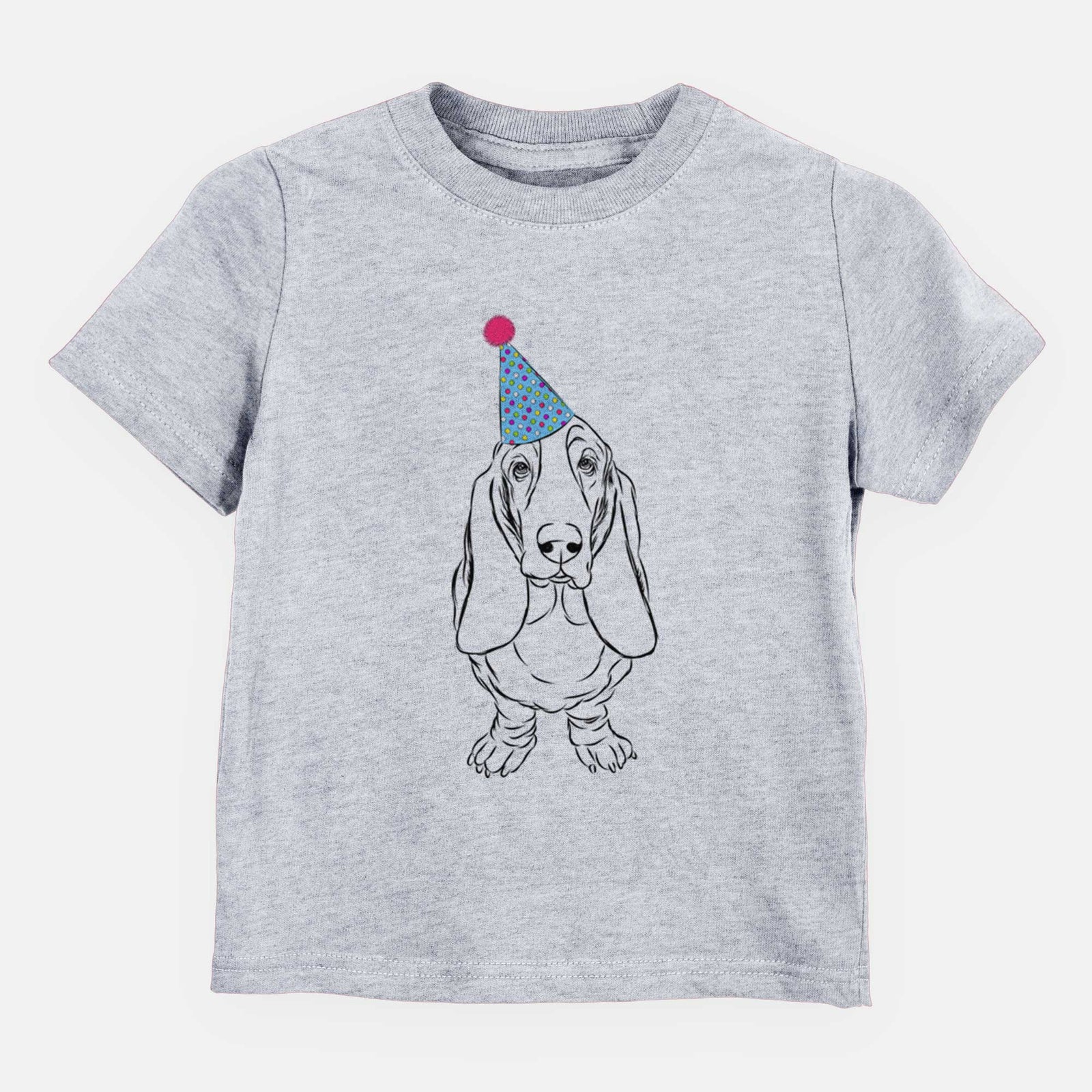 Birthday Charlie the Basset Hound - Kids/Youth/Toddler Shirt