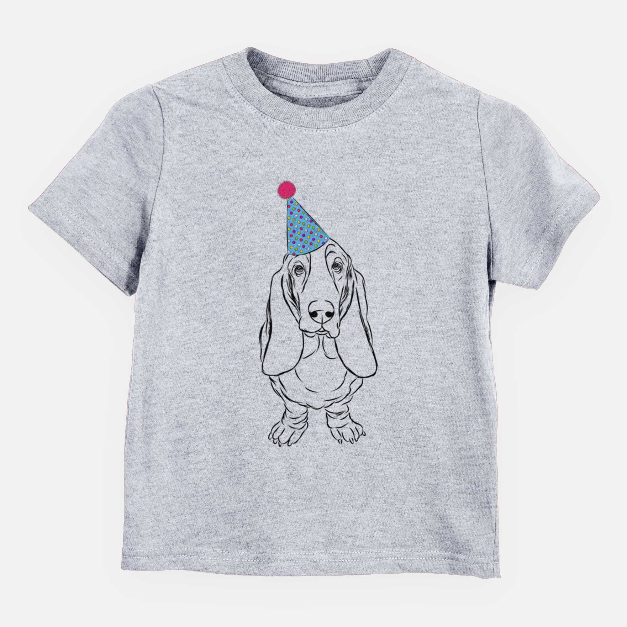 Birthday Charlie the Basset Hound - Kids/Youth/Toddler Shirt