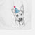 Charlie the Mixed Breed Decorative Hand Towel