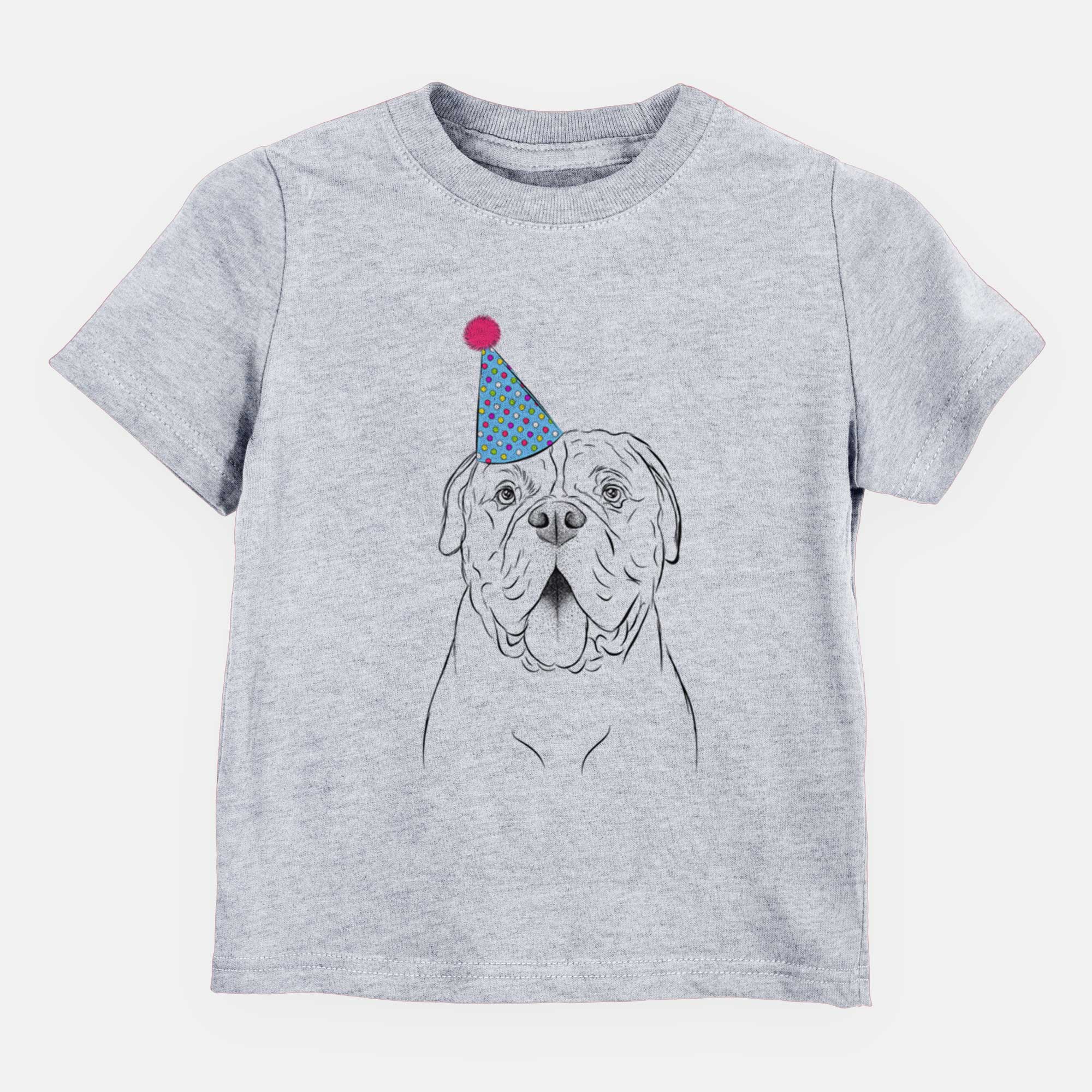 Birthday Chief the Boxer Bulldog Mix - Kids/Youth/Toddler Shirt