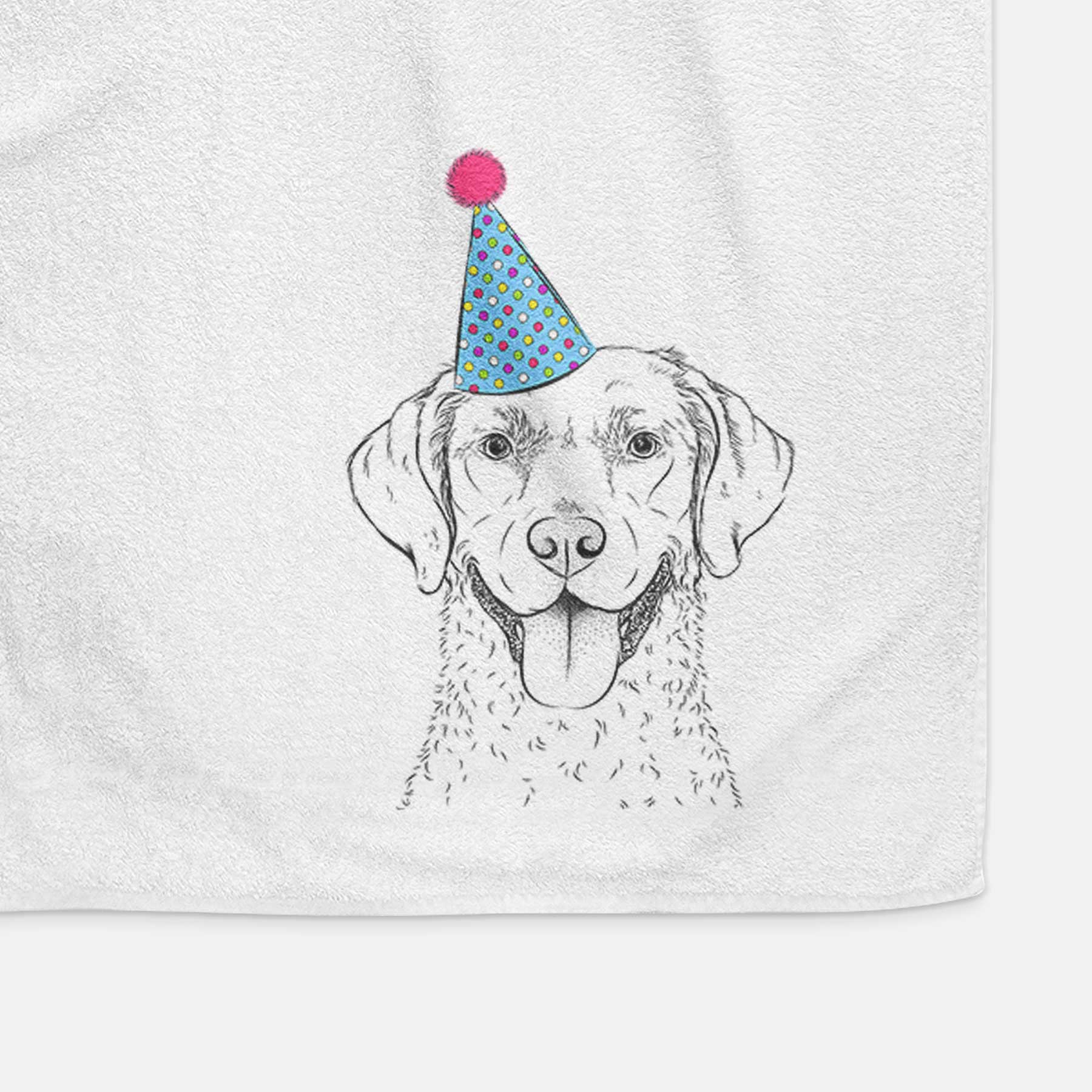 Chip the Chesapeake Bay Retriever Decorative Hand Towel