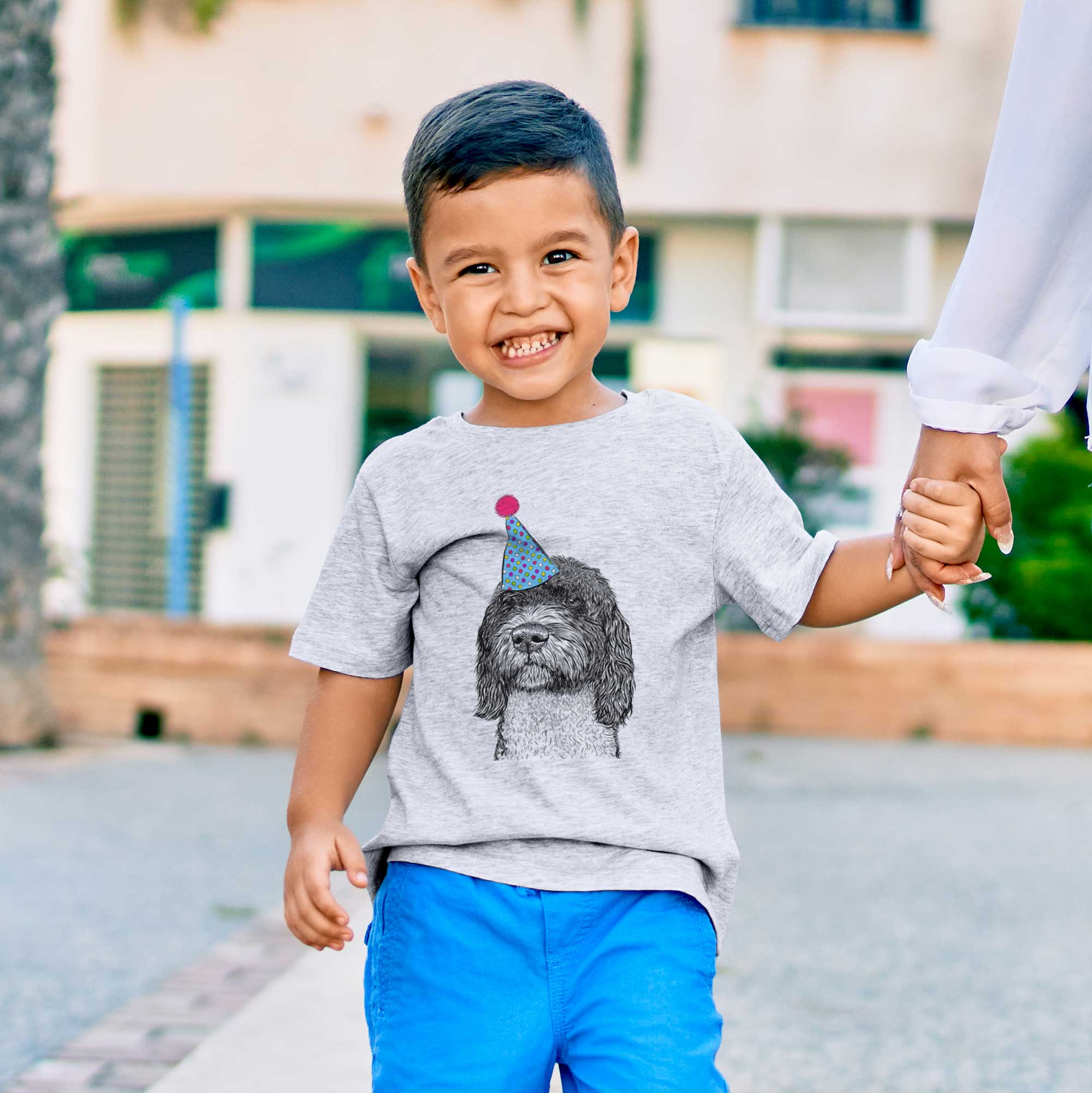 Birthday Chris the Portuguese Water Dog - Kids/Youth/Toddler Shirt