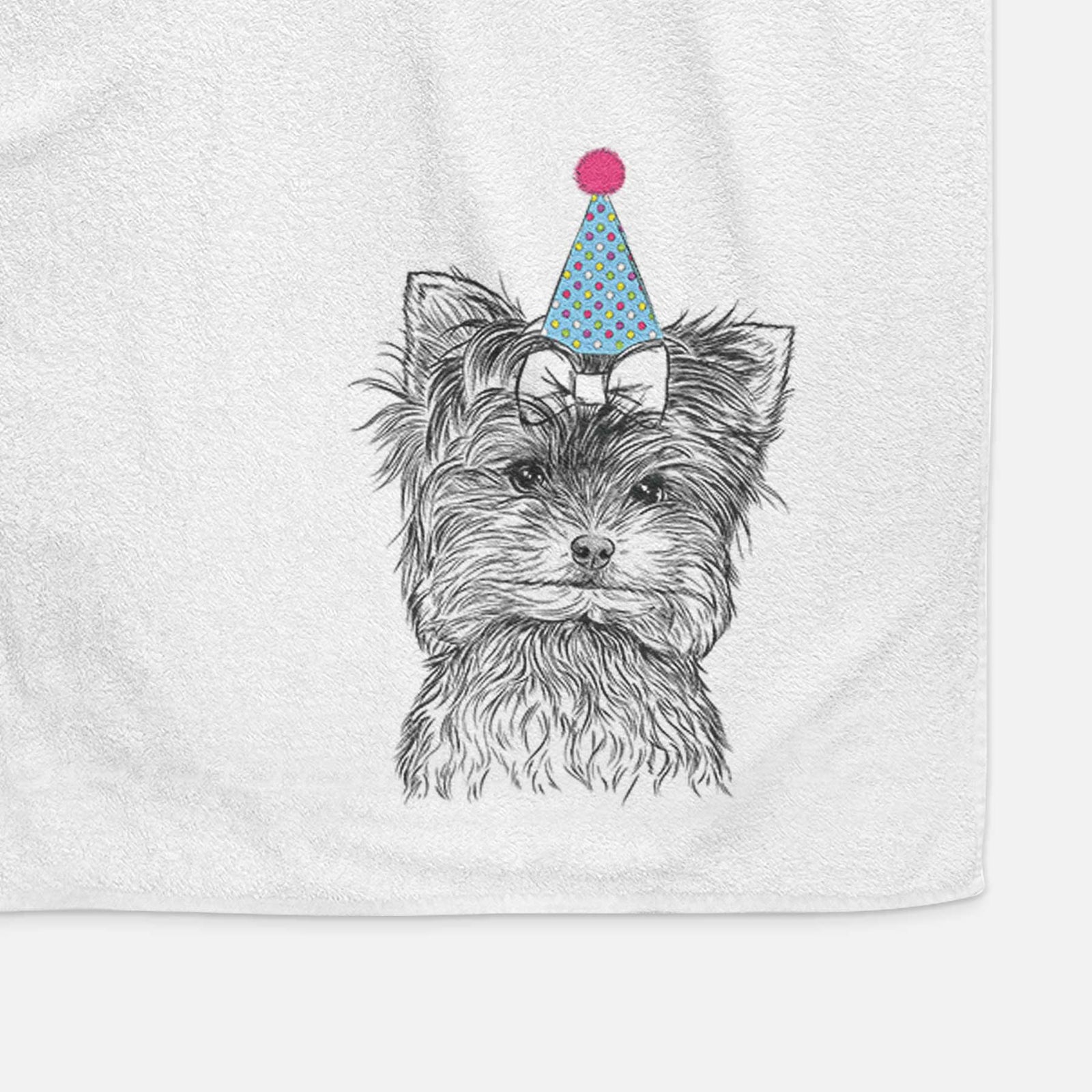 Cricket the Biewer Terrier Decorative Hand Towel