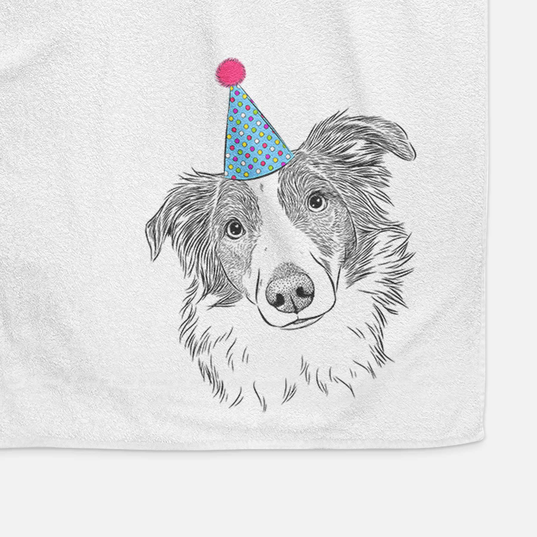 Cyclone the Australian Shepherd Decorative Hand Towel