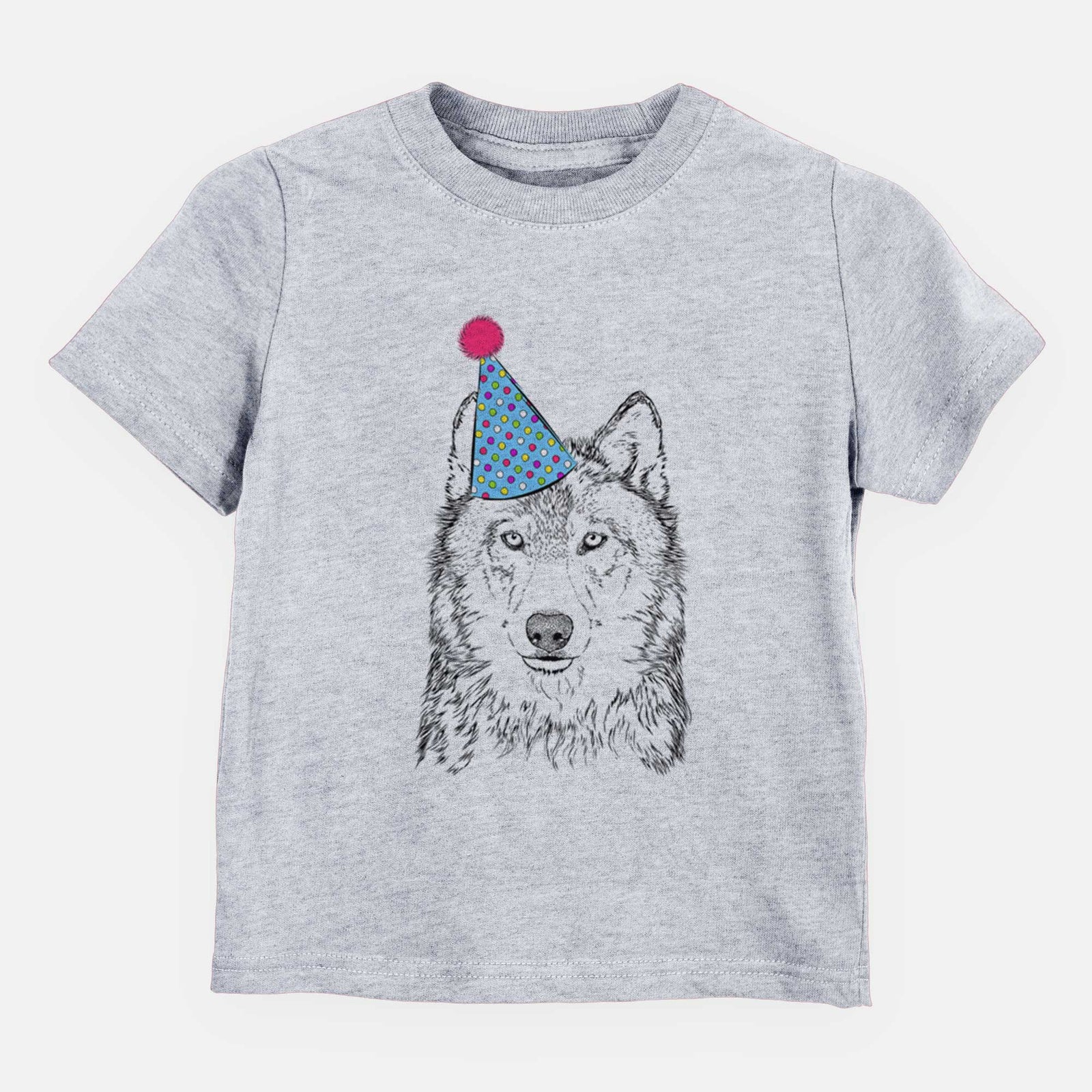 Birthday Django the Grey Wolf - Kids/Youth/Toddler Shirt