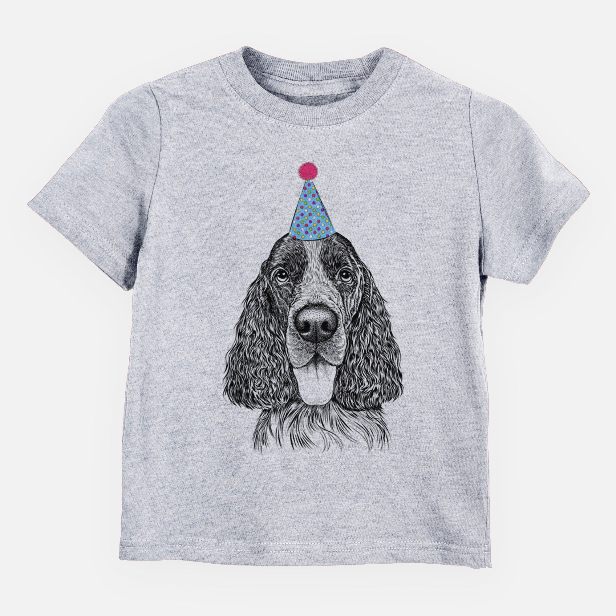 Birthday Duke the English Springer Spaniel - Kids/Youth/Toddler Shirt