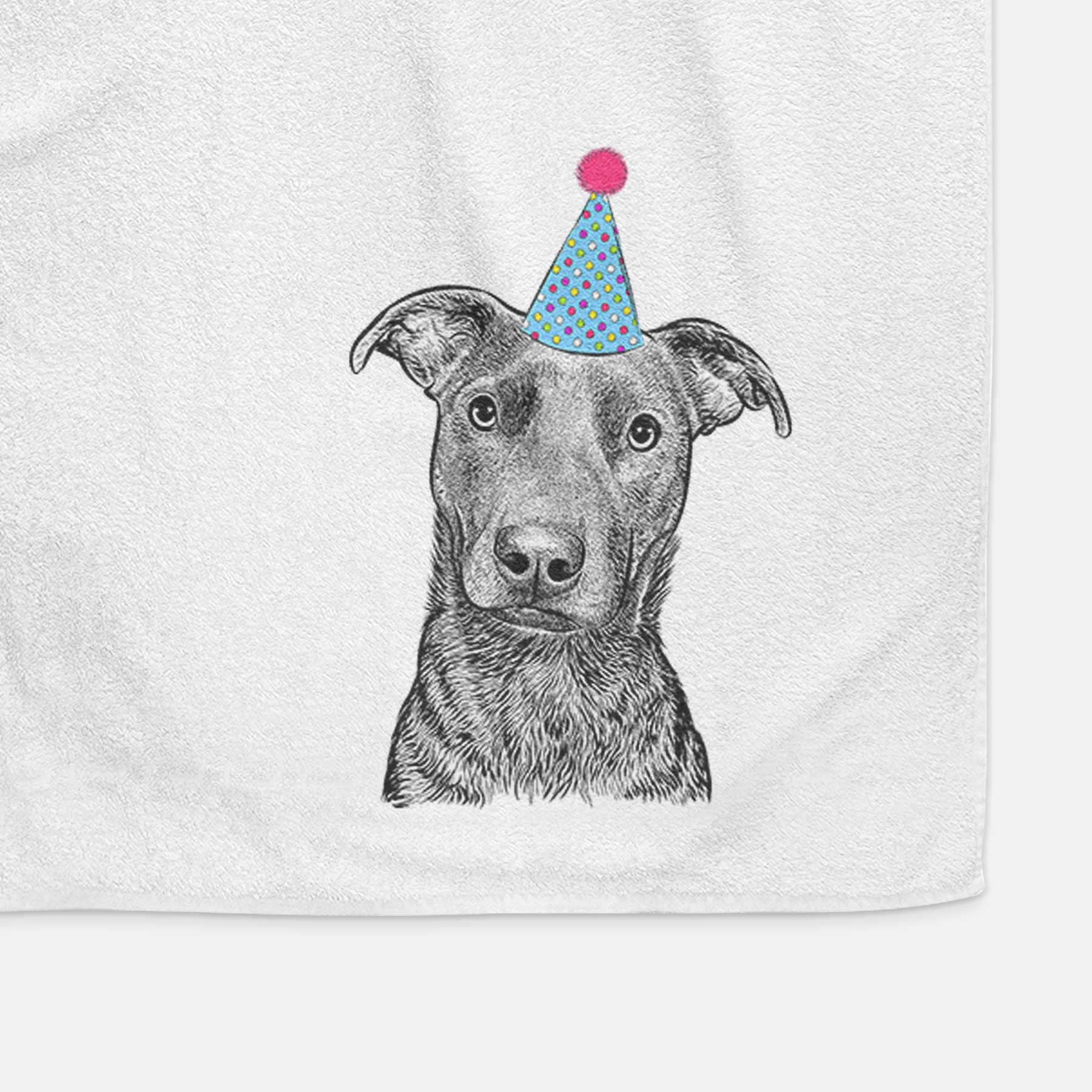 Embyr the Mixed Breed Decorative Hand Towel