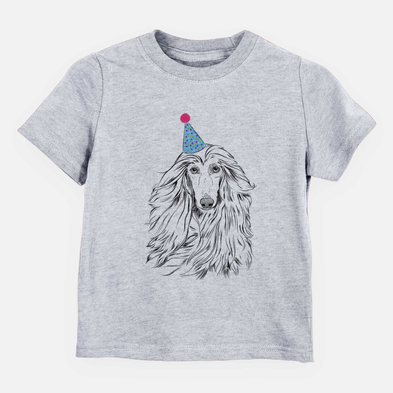 Birthday Fabio the Afghan Hound - Kids/Youth/Toddler Shirt