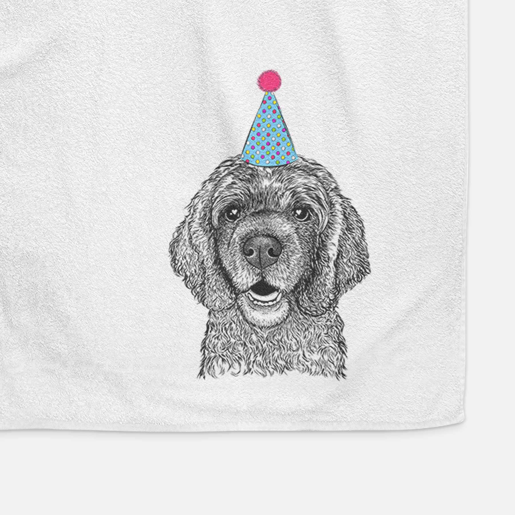 Fannie Mae the Cocker Spaniel Decorative Hand Towel