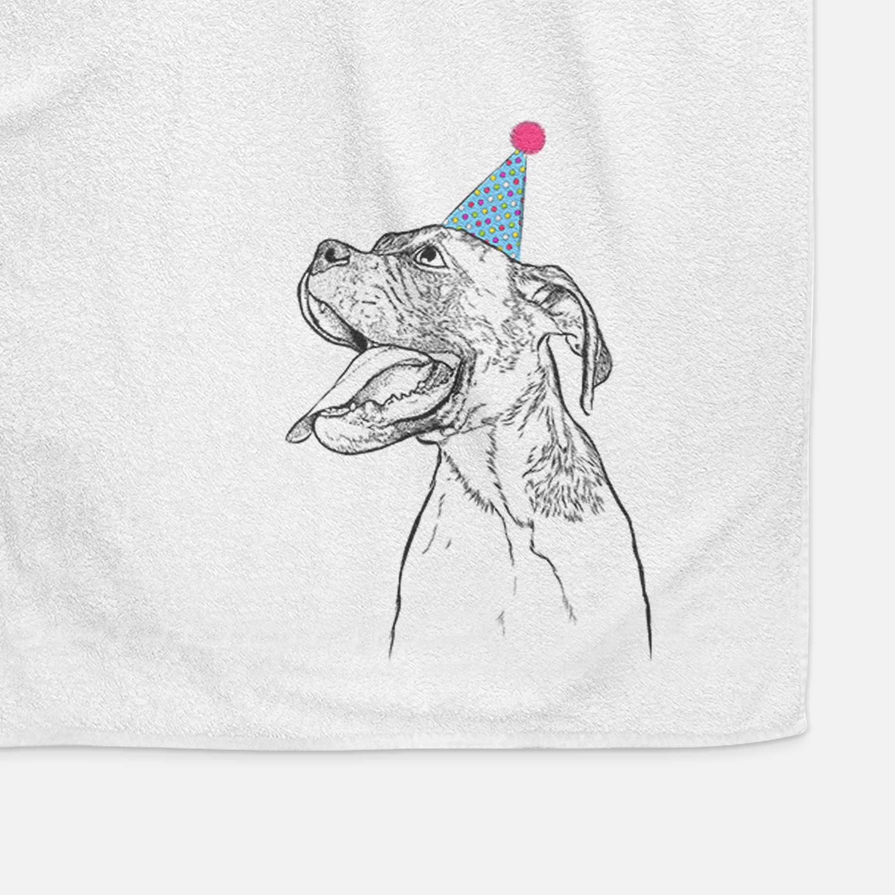 Floyd the Boxer Decorative Hand Towel