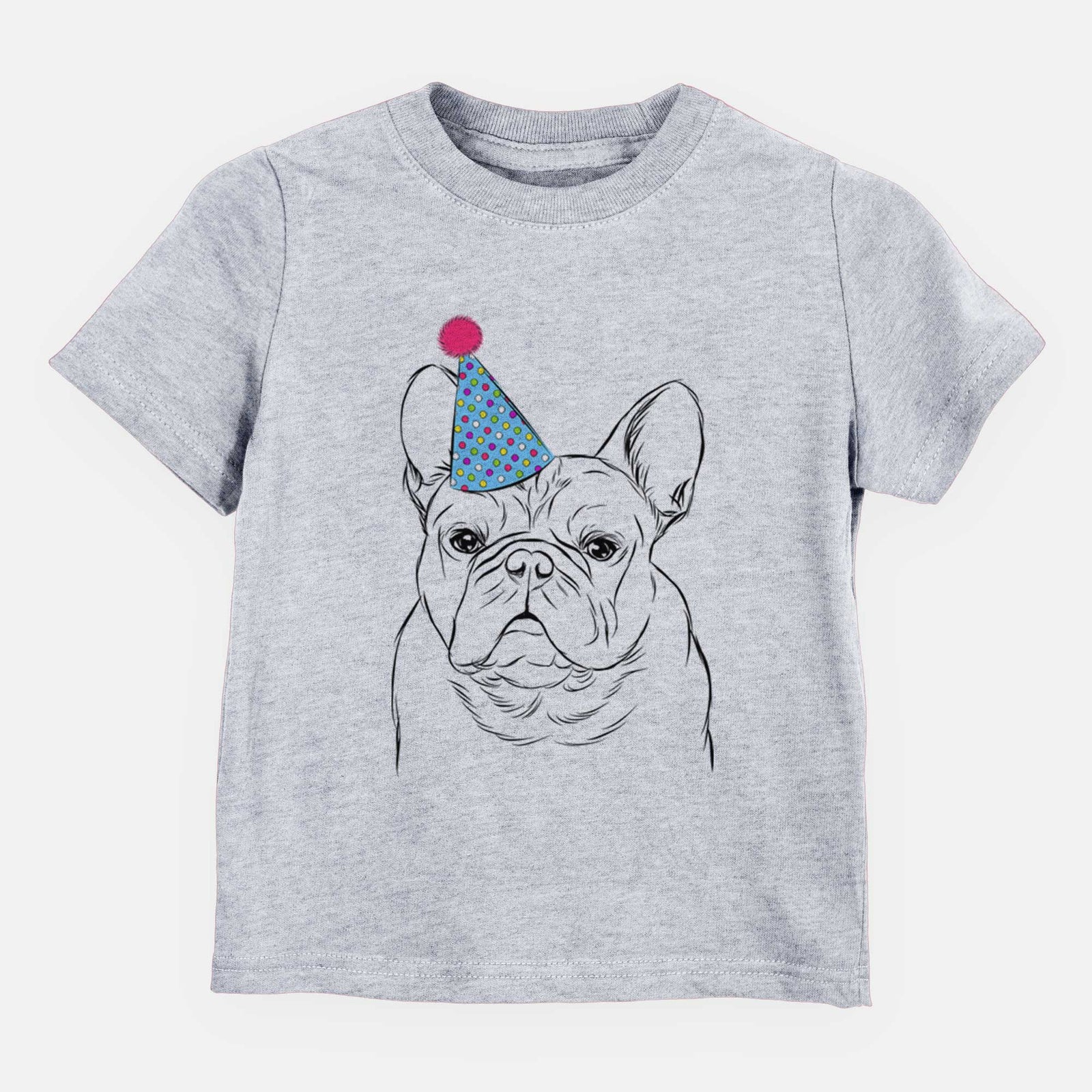 Birthday Fudge the French Bulldog - Kids/Youth/Toddler Shirt