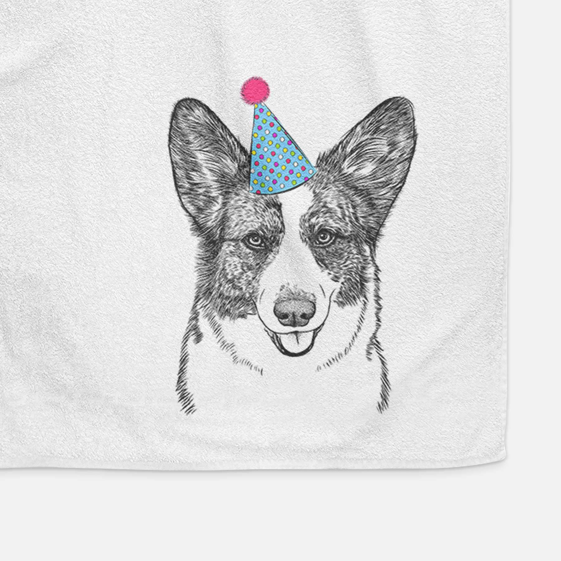 Gabby the Cardigan Welsh Corgi Decorative Hand Towel