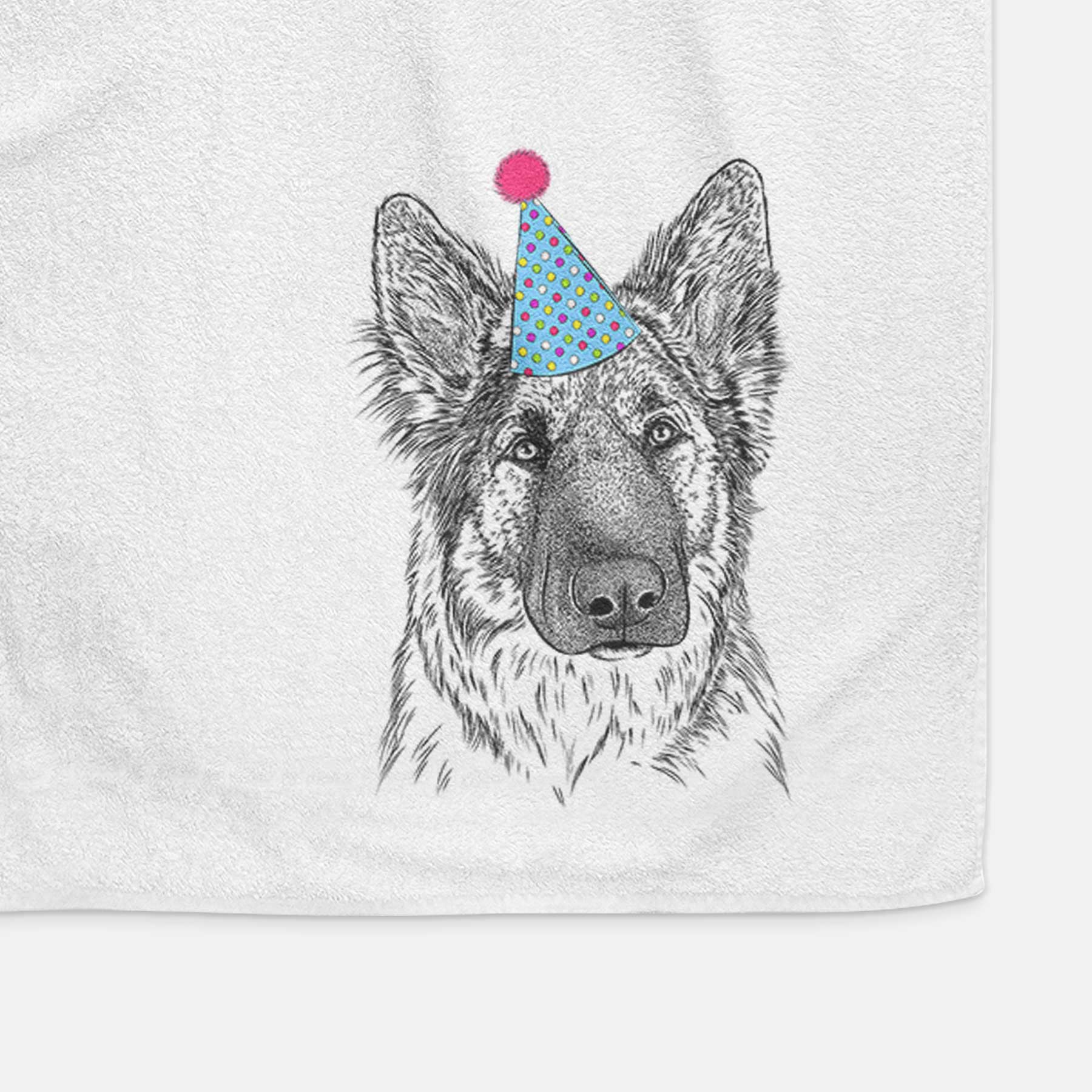 Geddy the Shiloh Shepherd Decorative Hand Towel