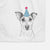 Georgie Rat the Terrier Mix Decorative Hand Towel