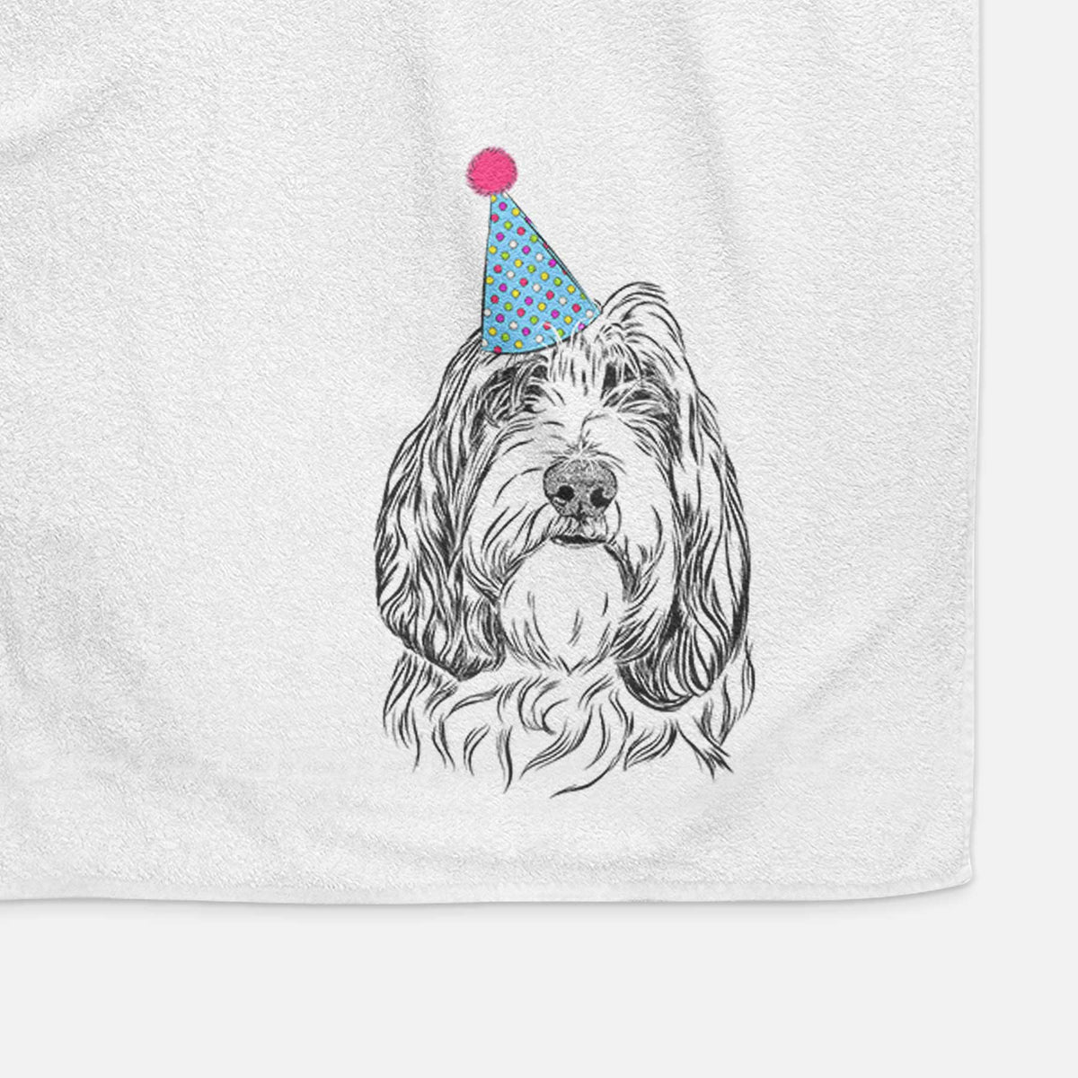 Gerard the Petit Basset Griffon Vendeen Decorative Hand Towel