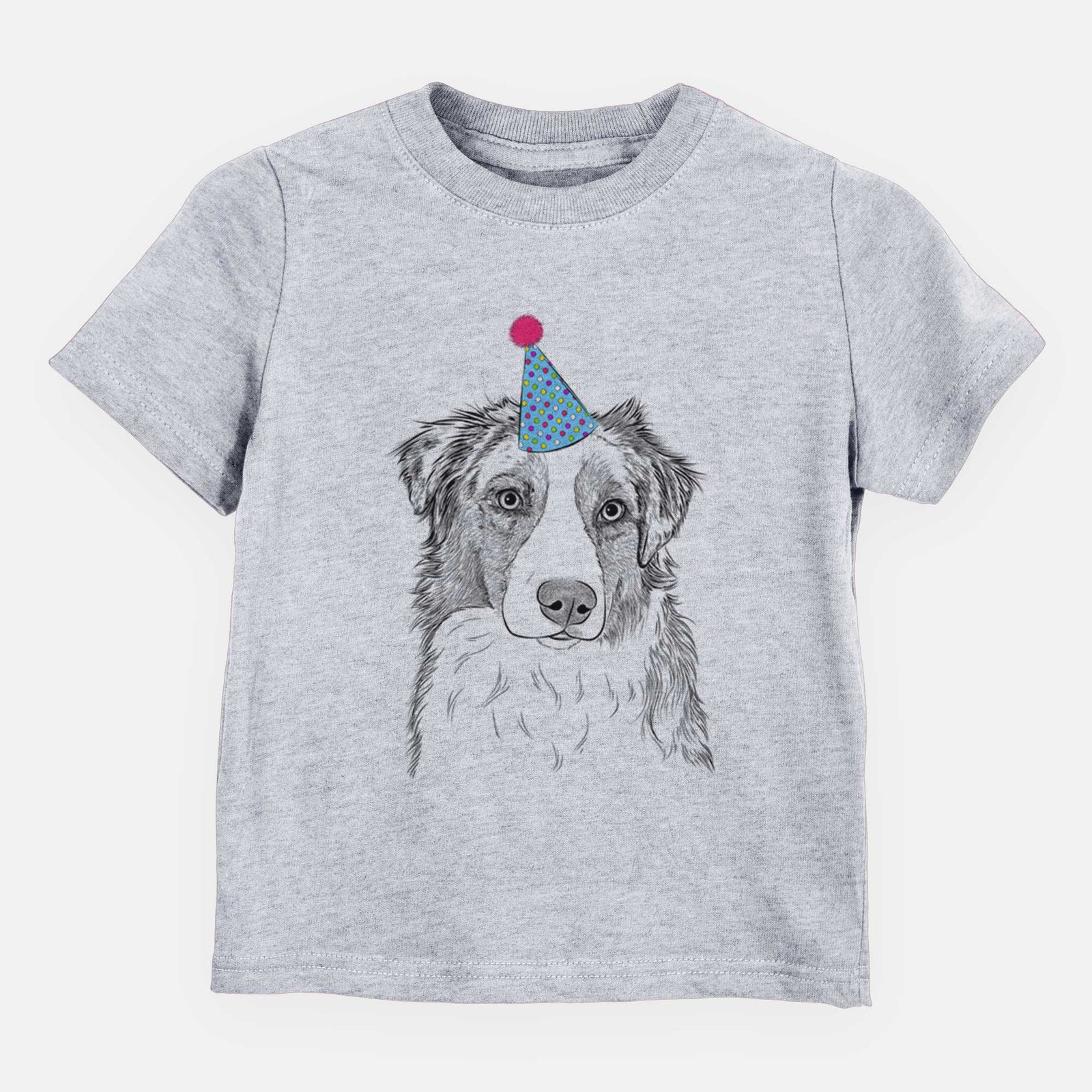 Birthday Ginger the Australian Shepherd - Kids/Youth/Toddler Shirt