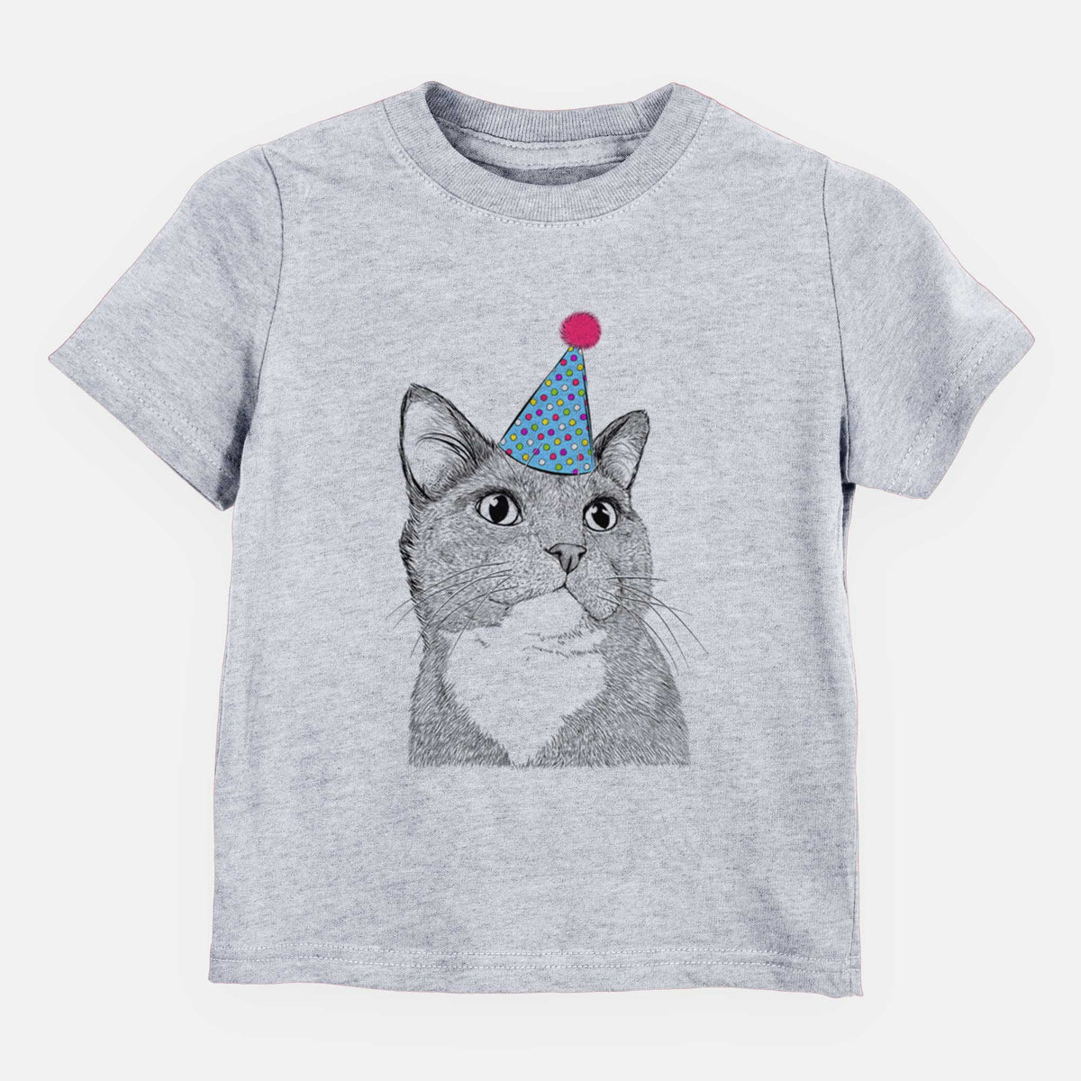 Birthday Gizmo the Grey Cat - Kids/Youth/Toddler Shirt