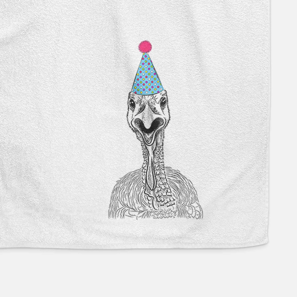 Gobble the Turkey Decorative Hand Towel