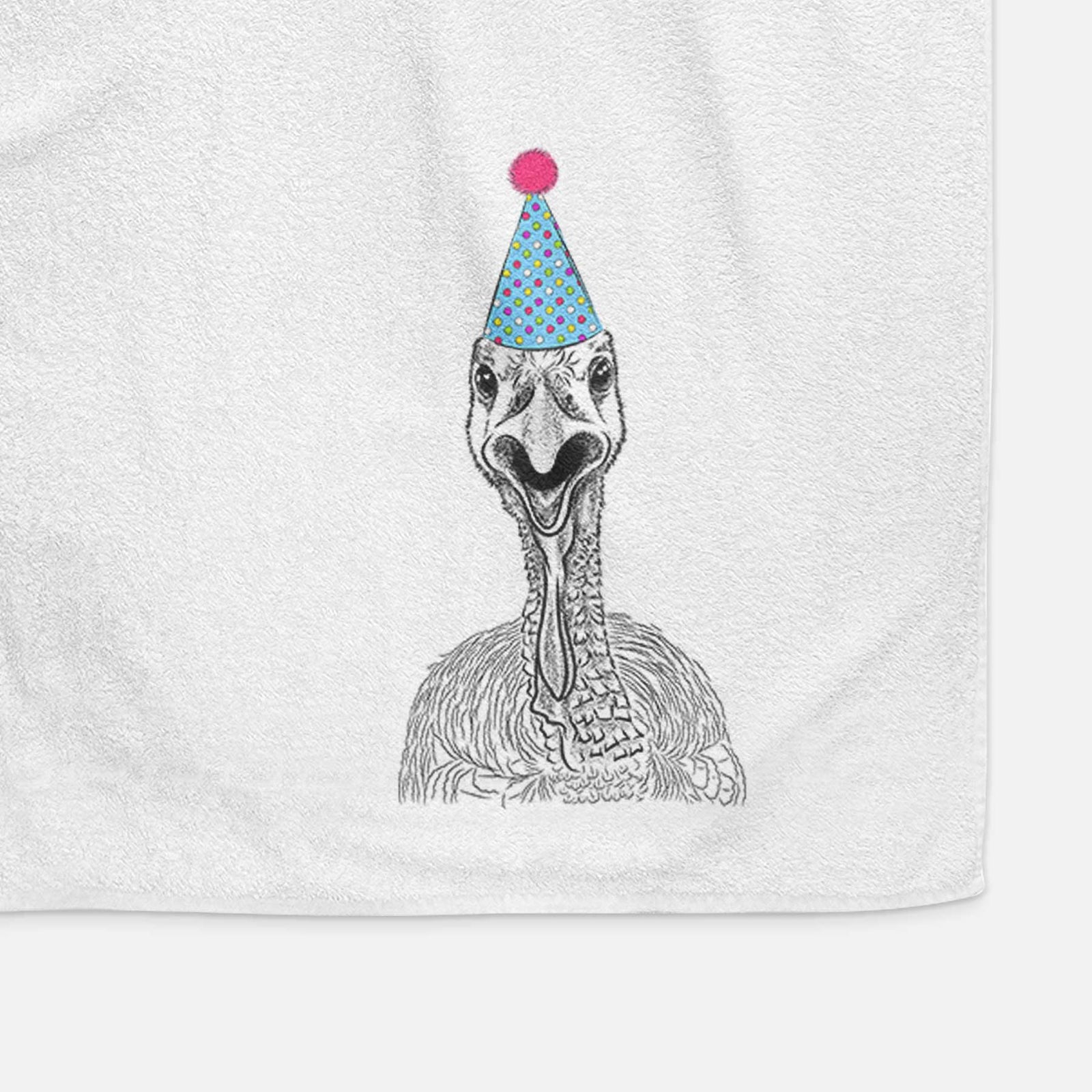 Gobble the Turkey Decorative Hand Towel