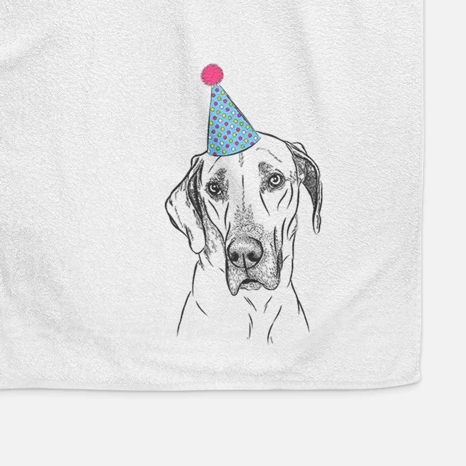Gracie the Great Dane Decorative Hand Towel