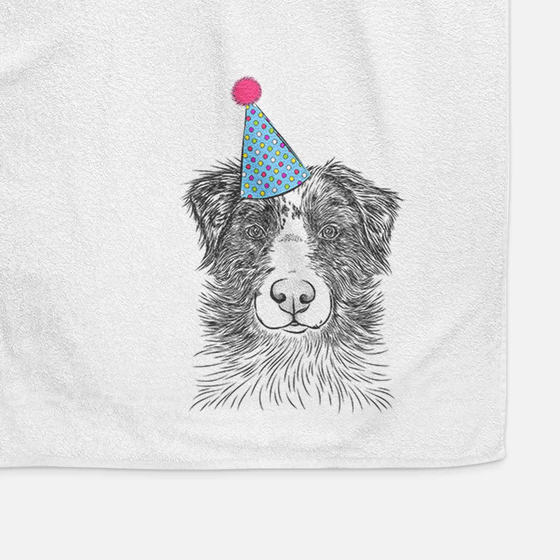 Gram the Australian Shepherd Decorative Hand Towel