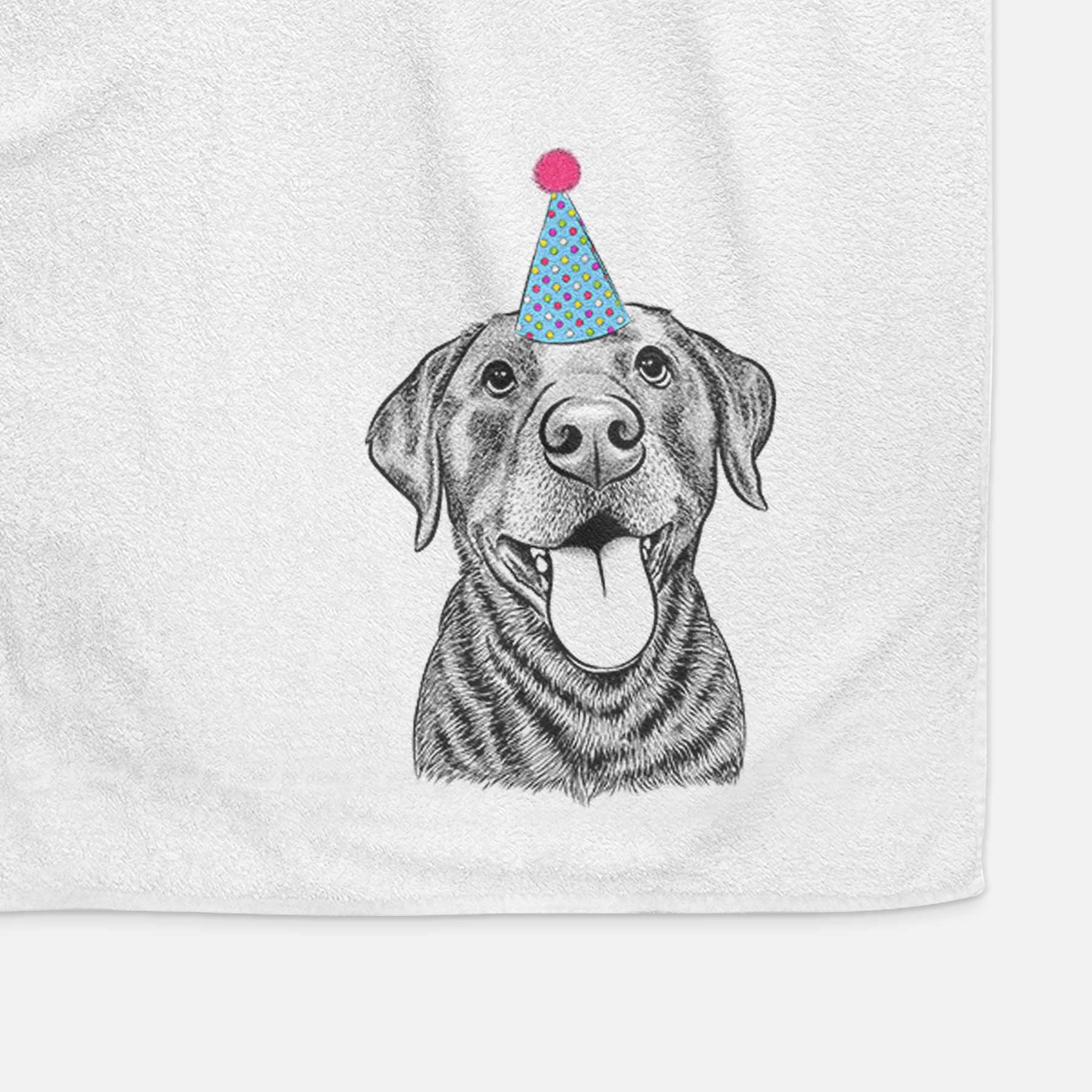 Gwen the Labrador Retriever Decorative Hand Towel