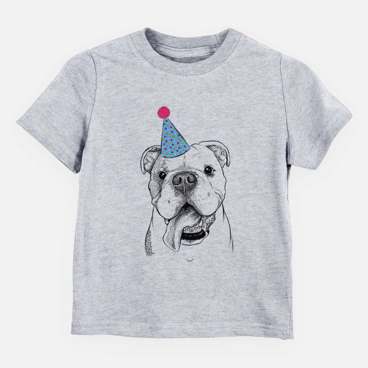 Birthday Hank the English Bulldog - Kids/Youth/Toddler Shirt