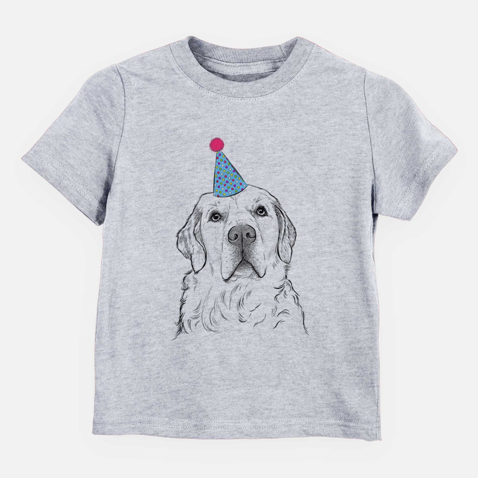 Birthday Hank the Irish Cream Golden Retriever - Kids/Youth/Toddler Shirt