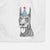 Happy Sunny the Doberman Pinscher Decorative Hand Towel