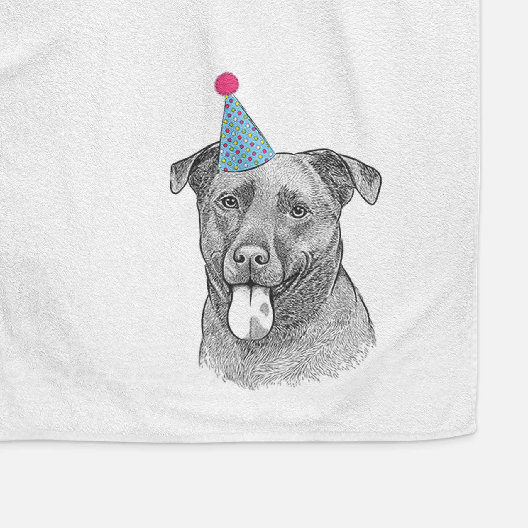 Harbor the Mixed Breed Decorative Hand Towel