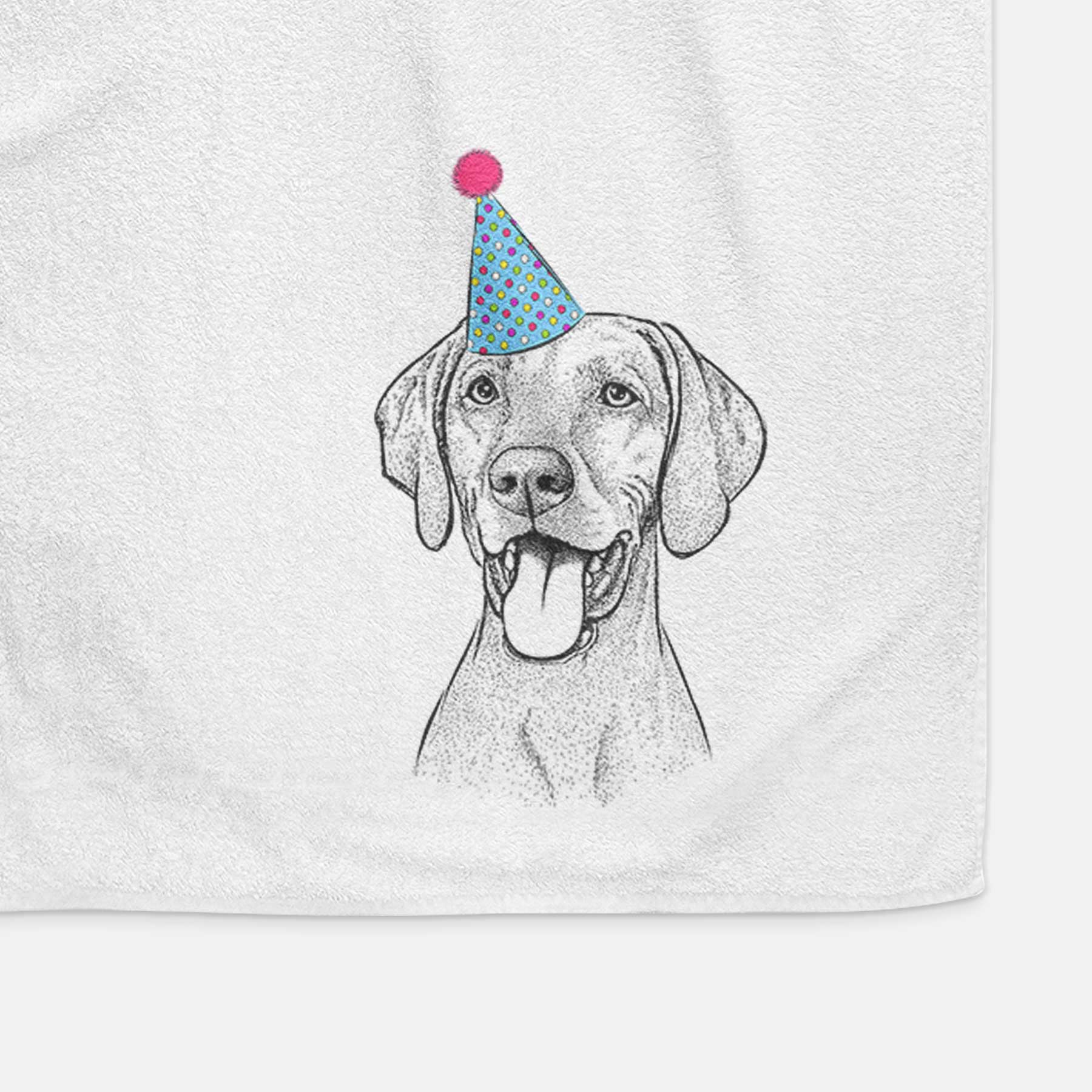 Harper the Vizsla Decorative Hand Towel