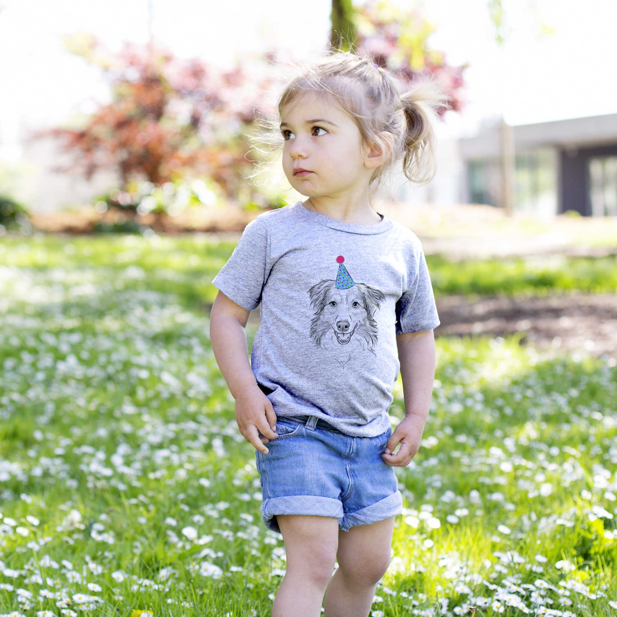 Birthday Hattie the Australian Shepherd - Kids/Youth/Toddler Shirt