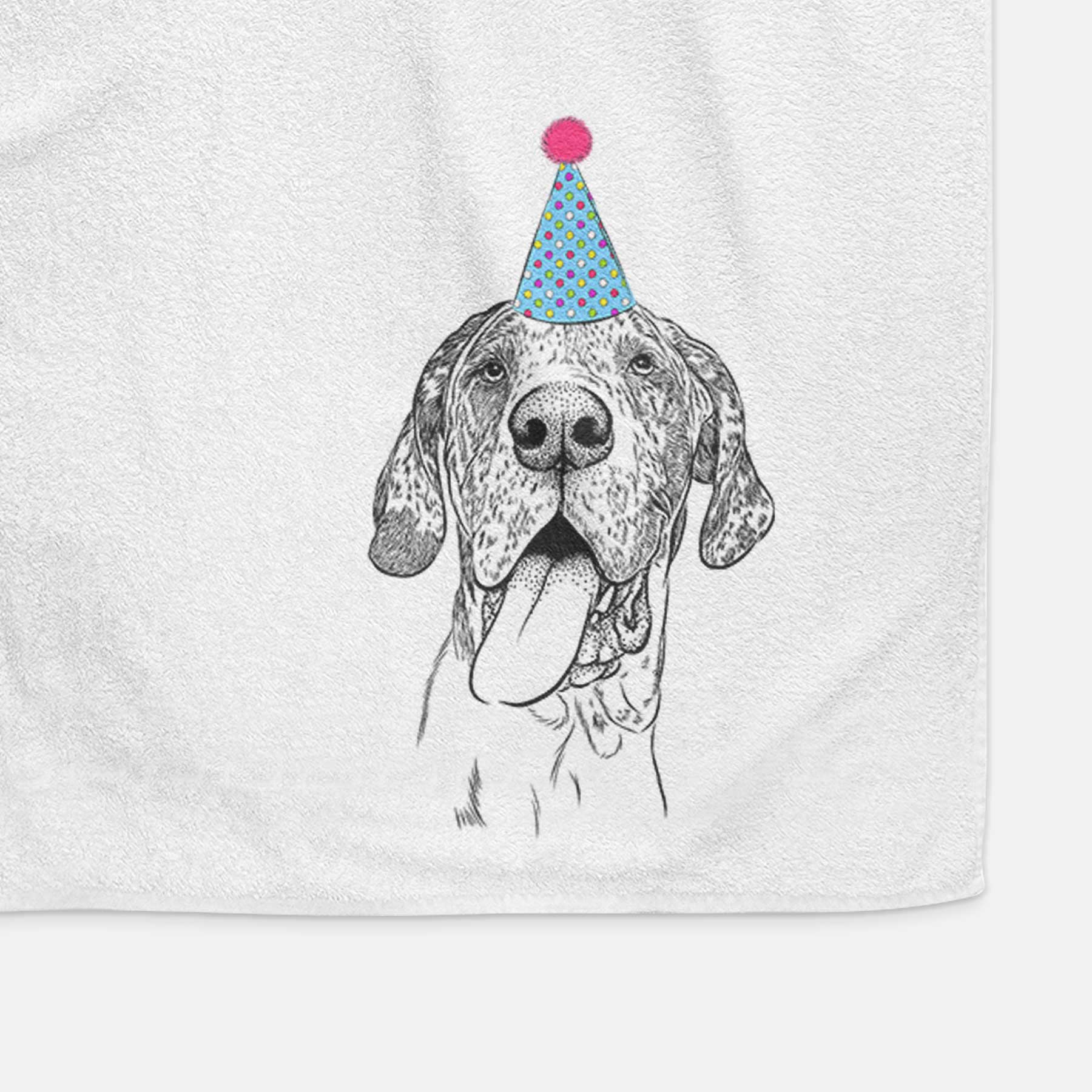 Hennessey the Great Dane Decorative Hand Towel