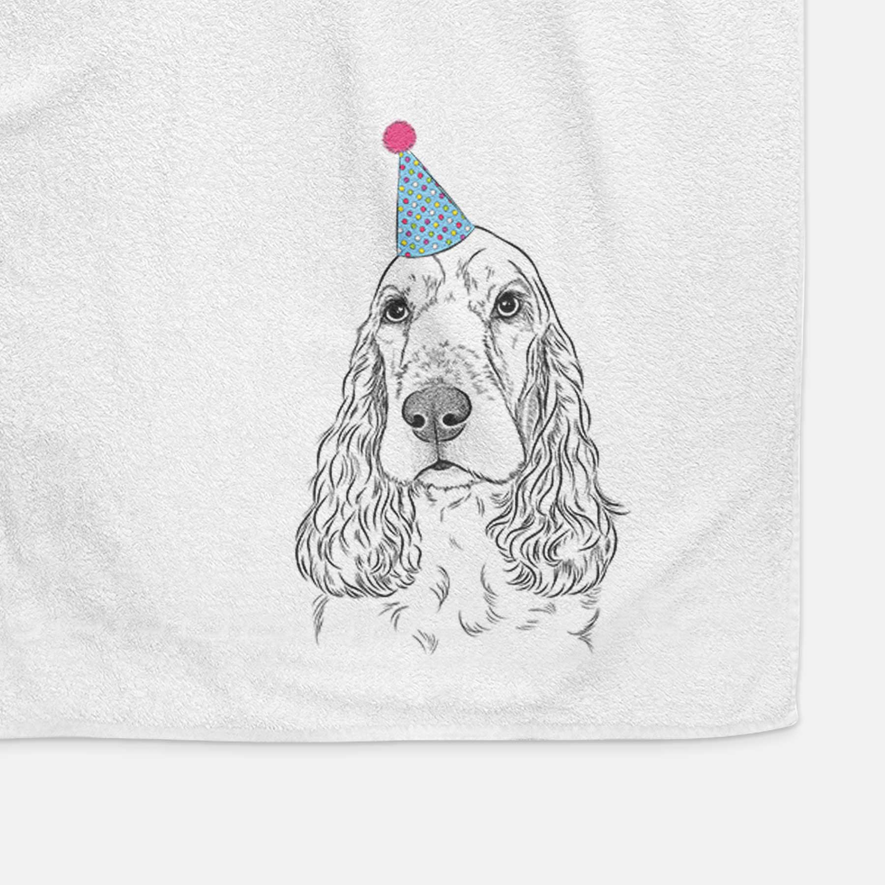 Henry the English Cocker Spaniel Decorative Hand Towel