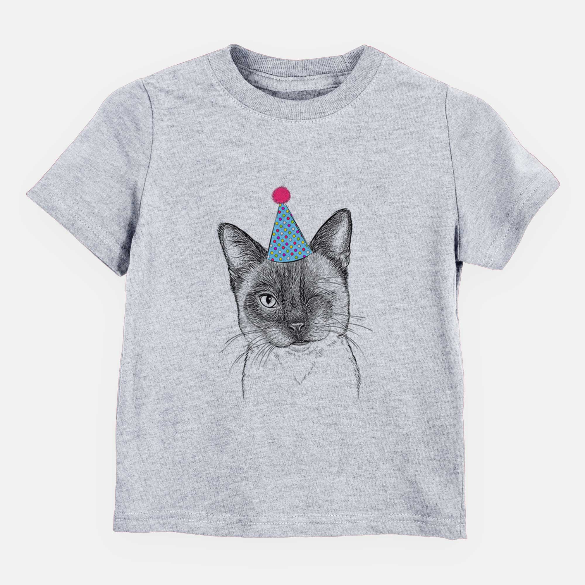 Birthday Hoggle the Siamese Cat - Kids/Youth/Toddler Shirt