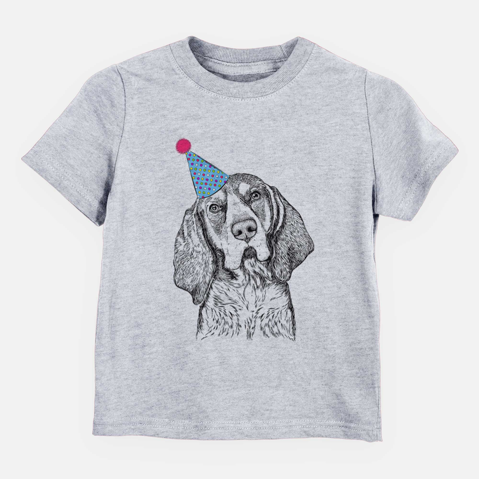 Birthday Huck the Bluetick Coonhound - Kids/Youth/Toddler Shirt