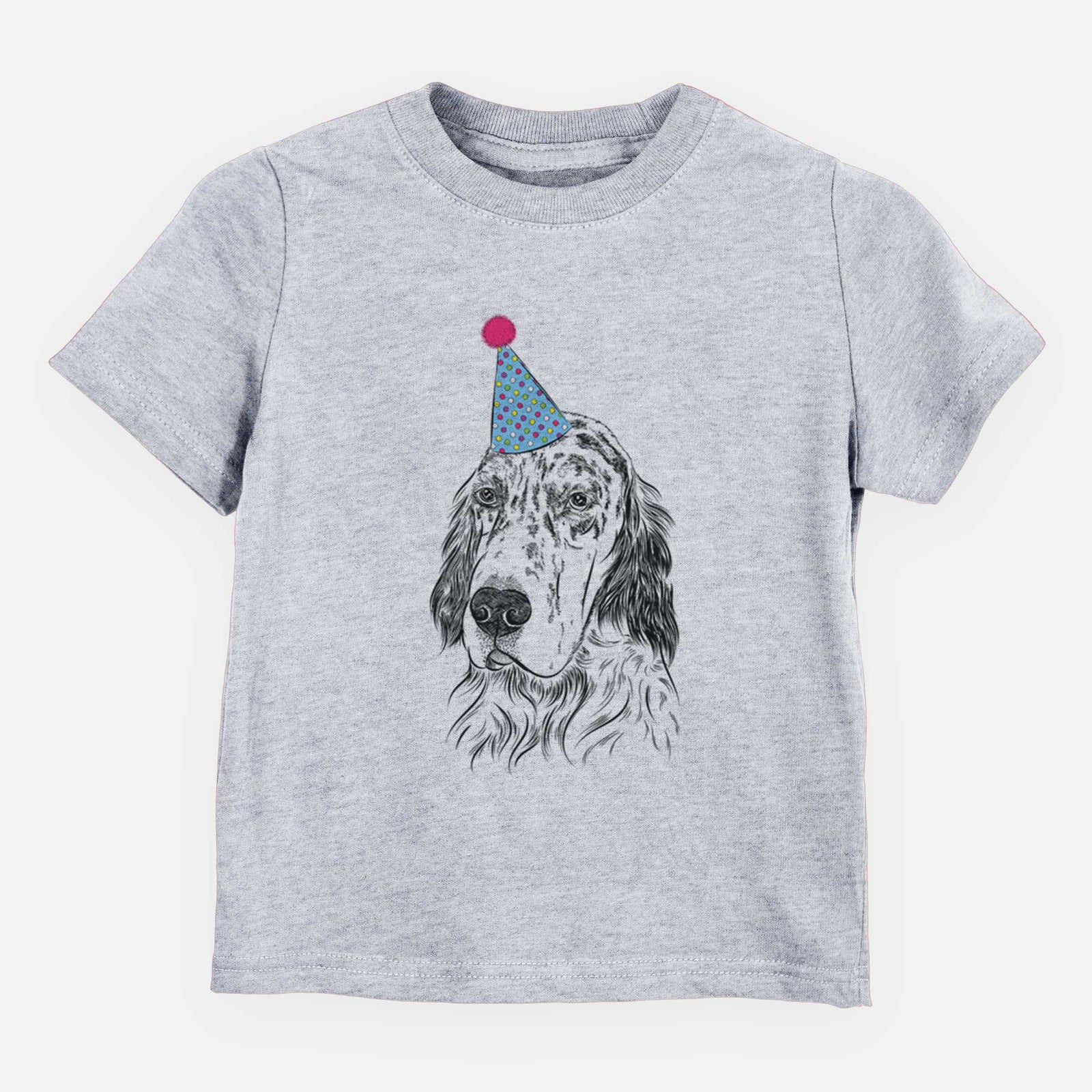 Birthday Hutch the English Setter - Kids/Youth/Toddler Shirt