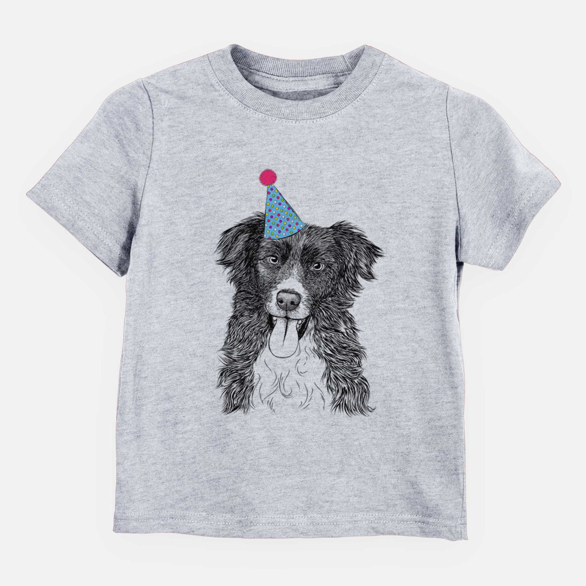 Birthday Indi the Border Collie - Kids/Youth/Toddler Shirt