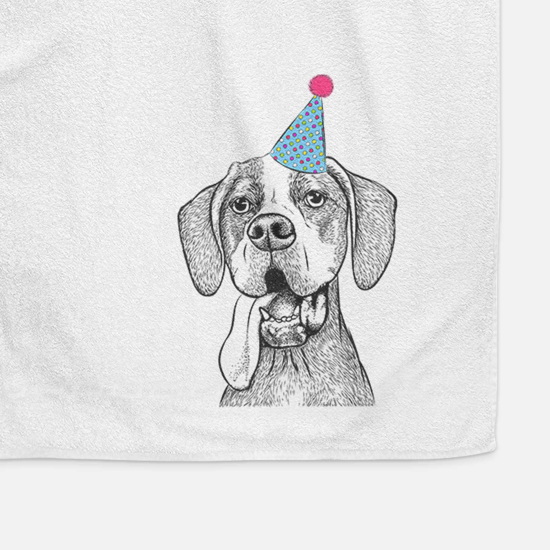 Irwin the English Pointer Decorative Hand Towel