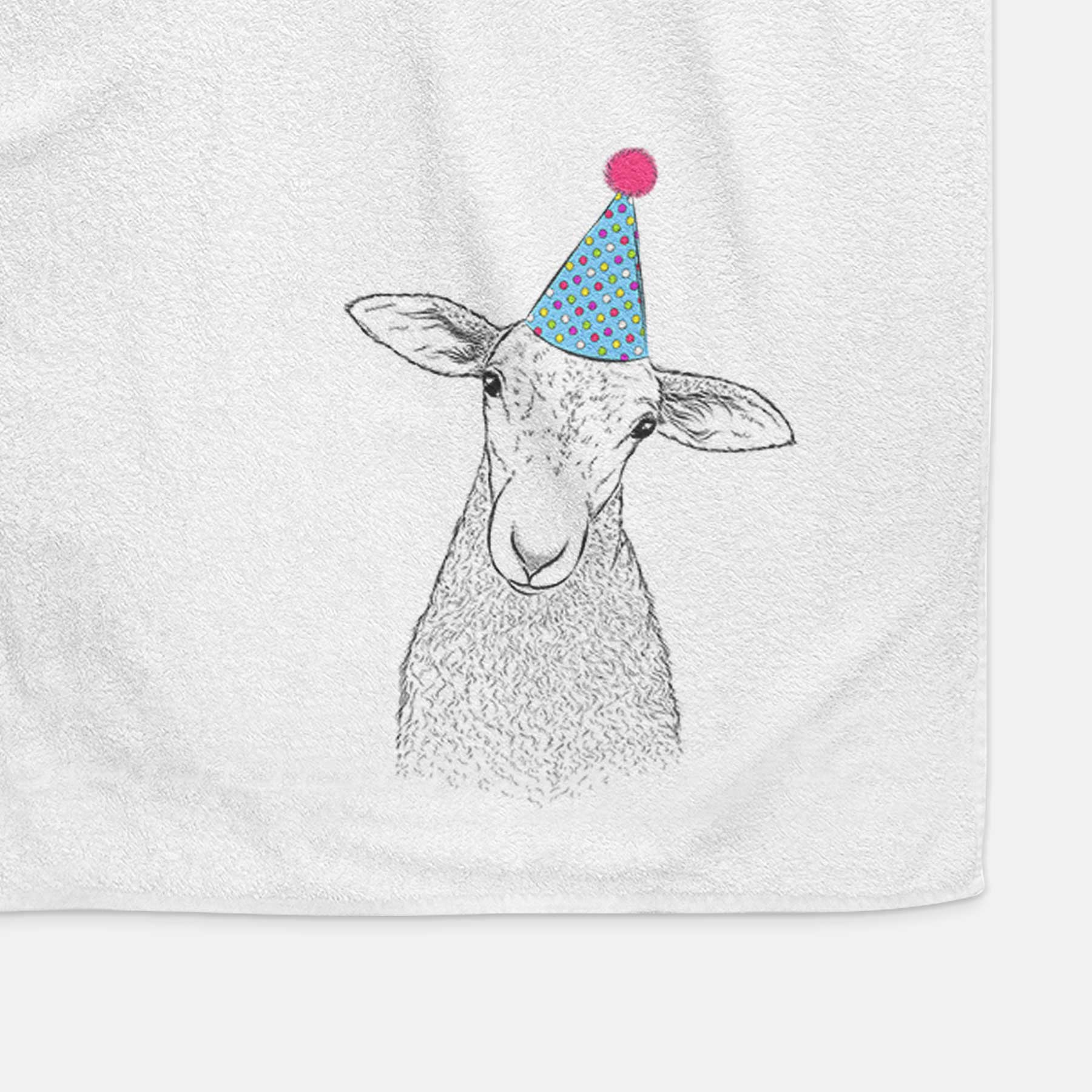 Ivy the Lamb Decorative Hand Towel