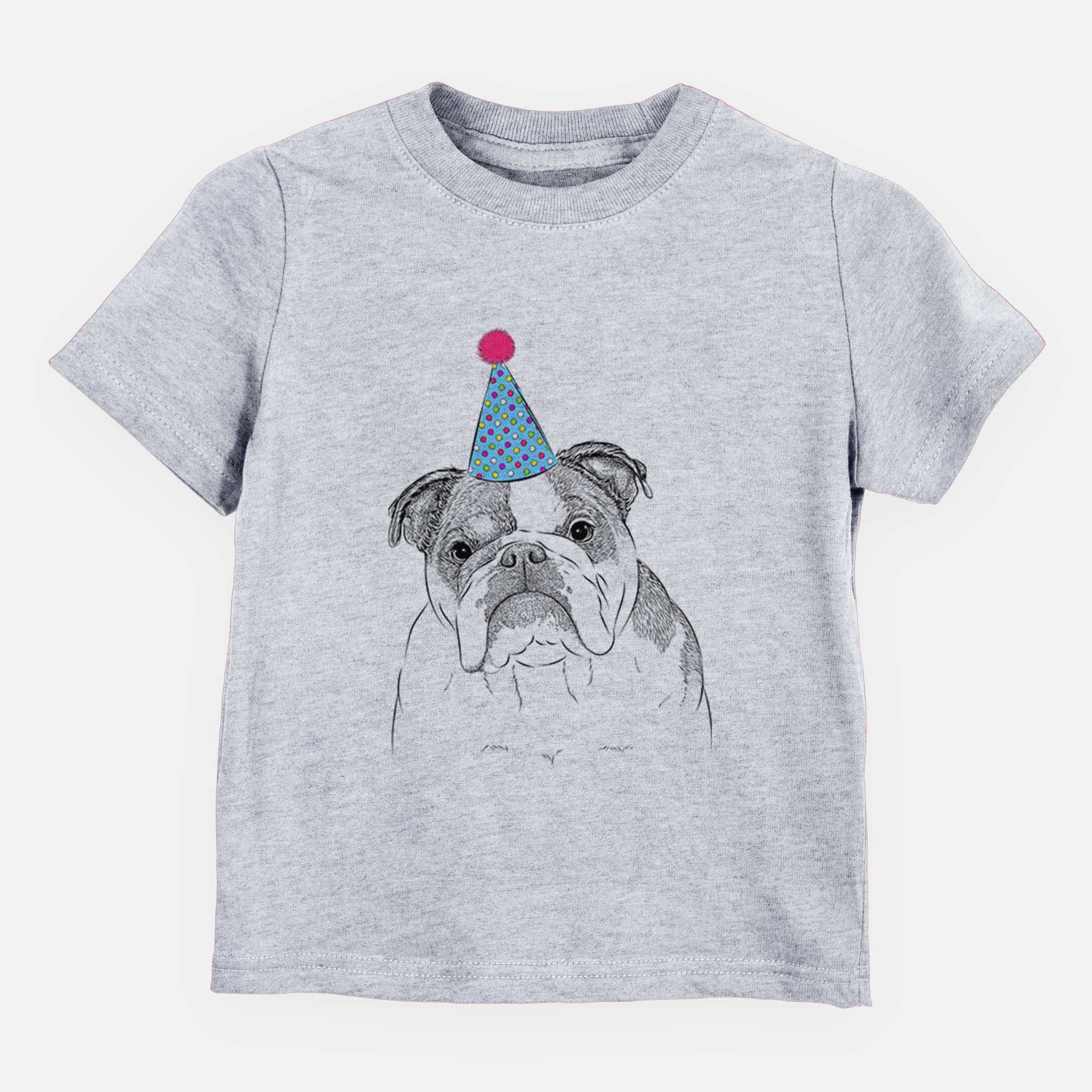 Birthday Jack the English Bulldog - Kids/Youth/Toddler Shirt