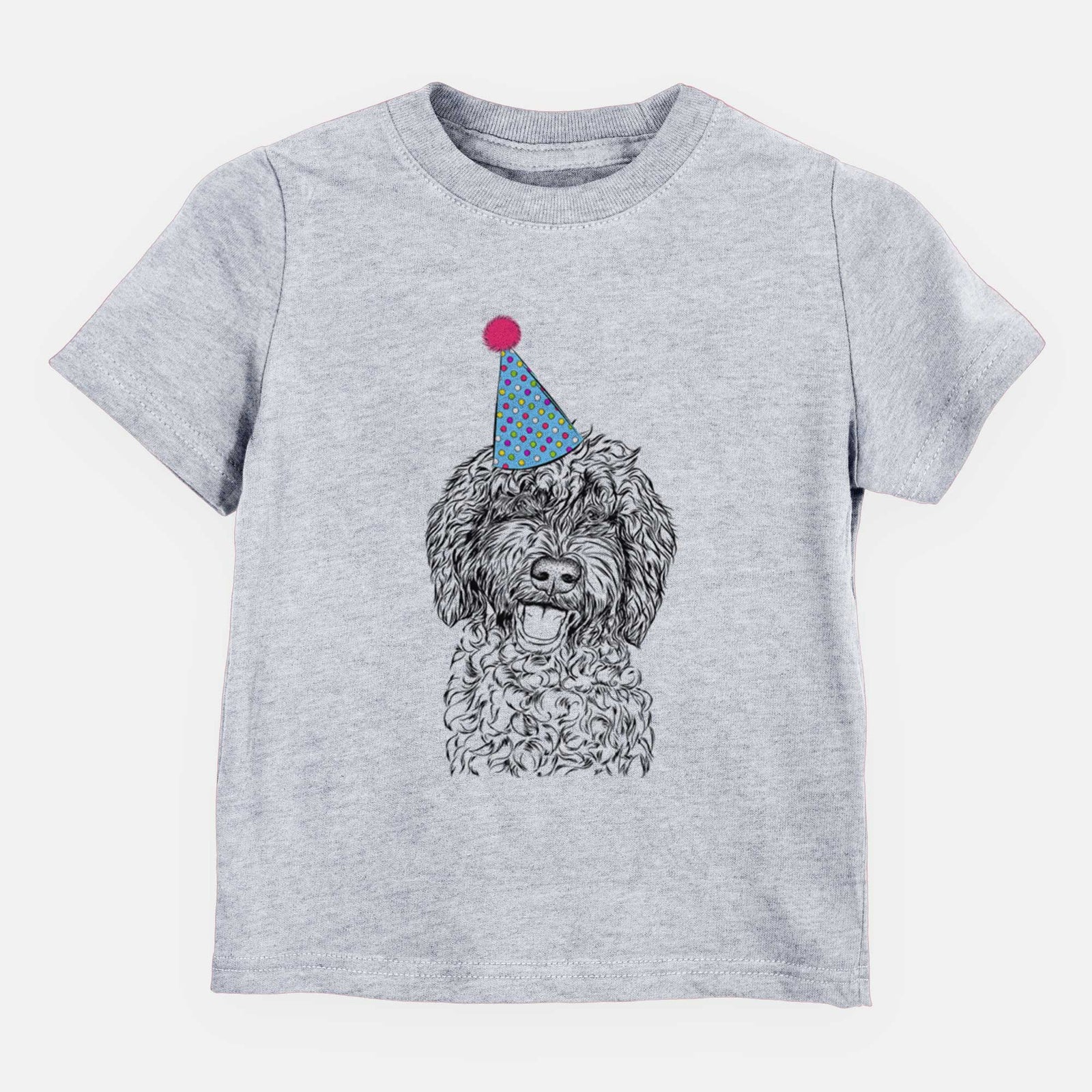 Birthday Jack the Chocolate Labradoodle - Kids/Youth/Toddler Shirt