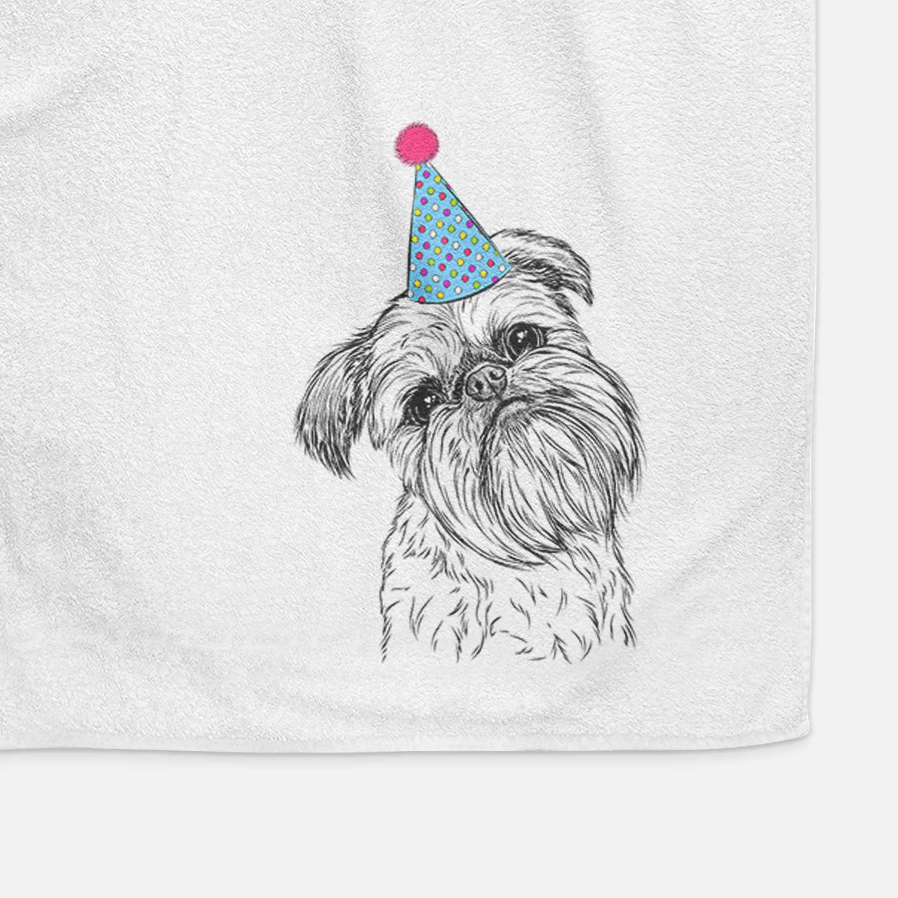 Jasper Joe the Brussels Griffon Decorative Hand Towel