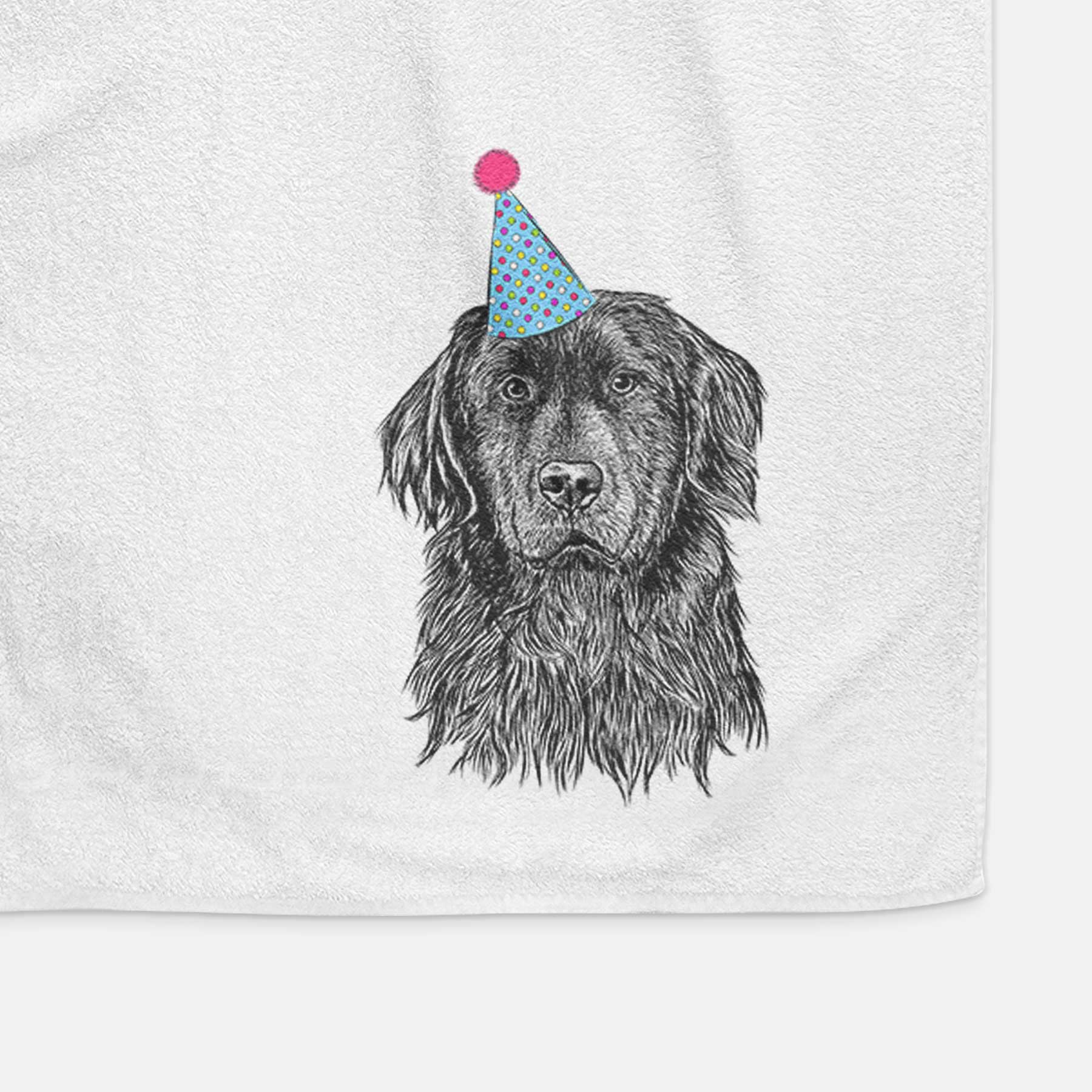 Jinx the Newfoundland Decorative Hand Towel