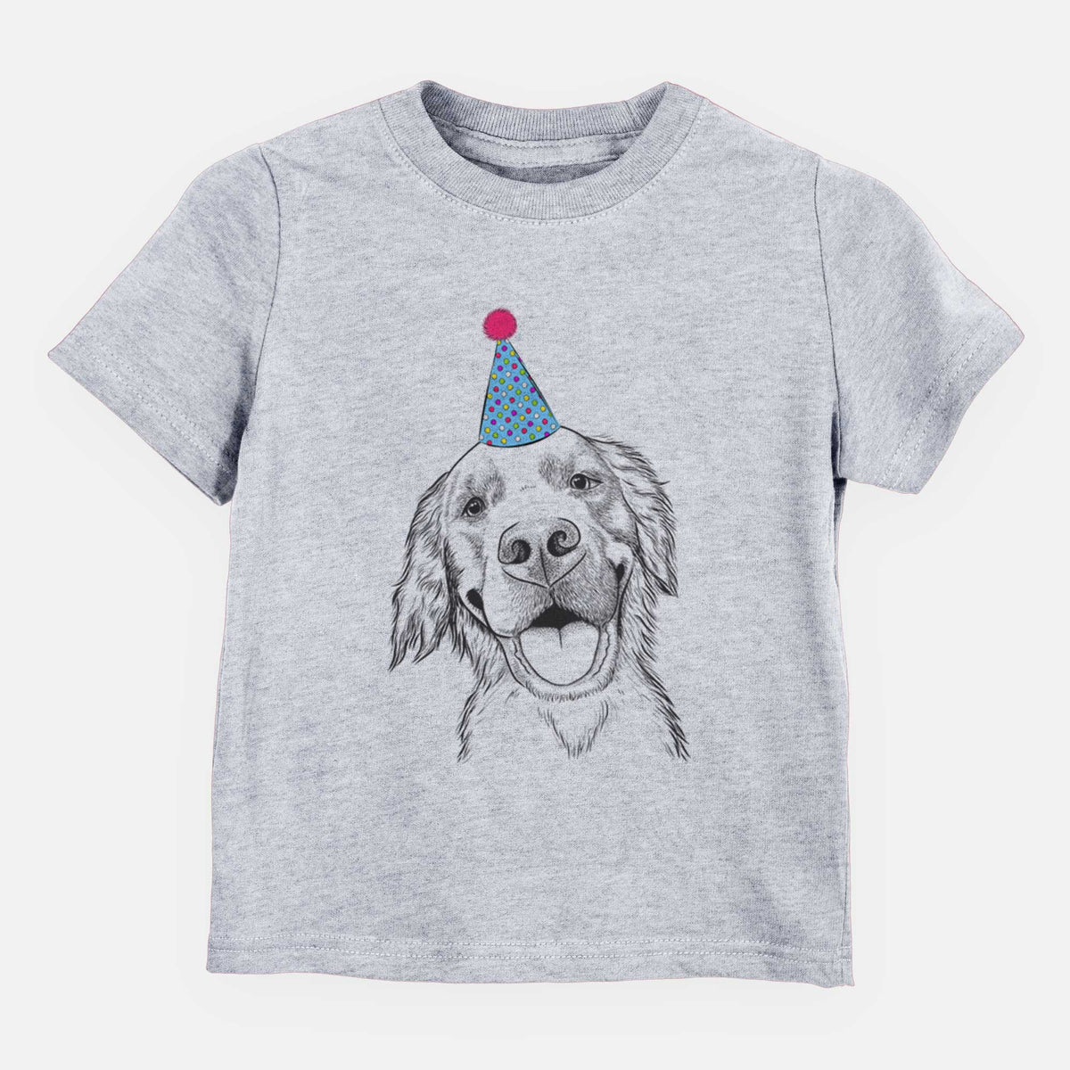 Birthday Jordy the Golden Retriever - Kids/Youth/Toddler Shirt